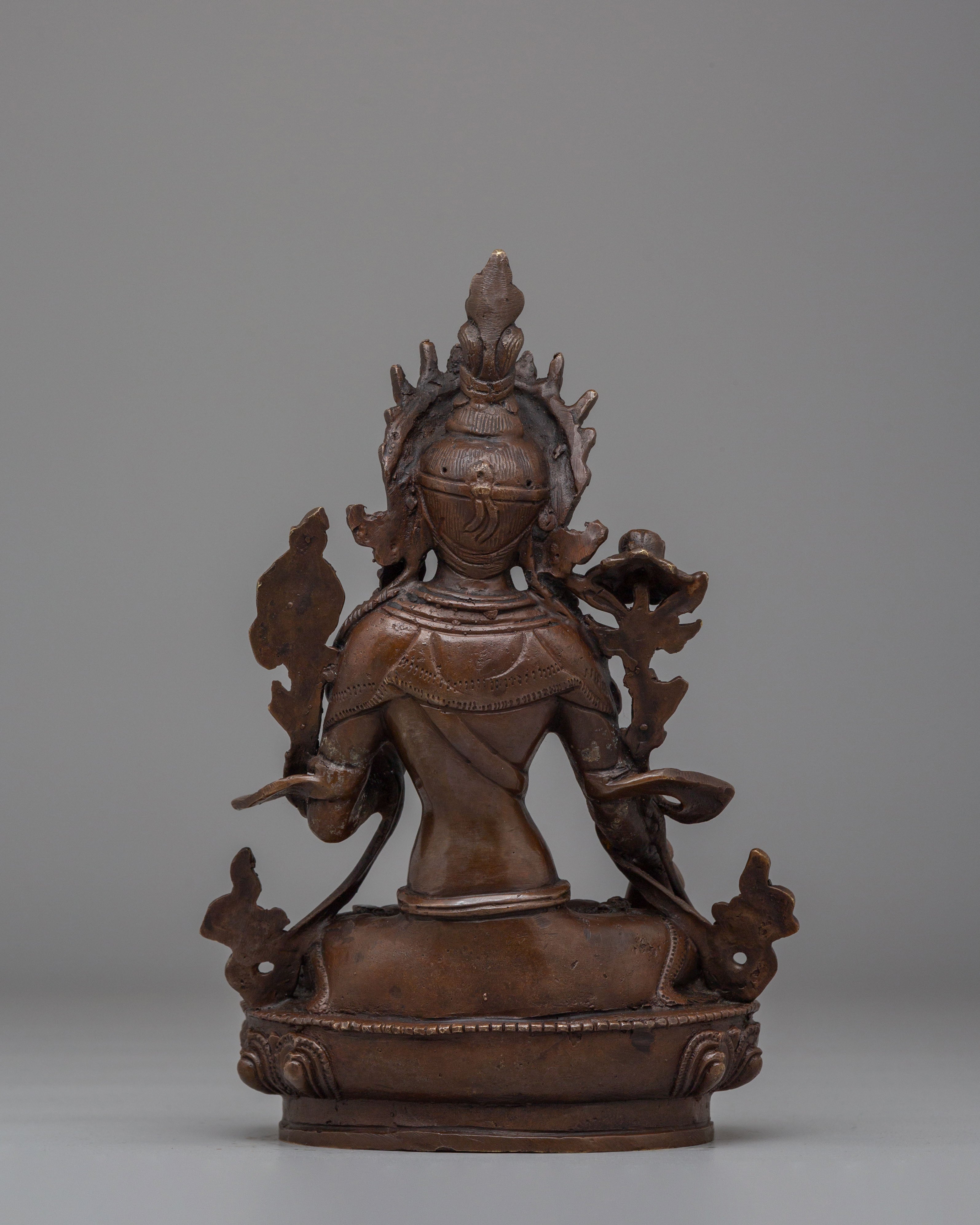 Sita Tara Statue Himalayan Spiritual Art | White Tara Statue