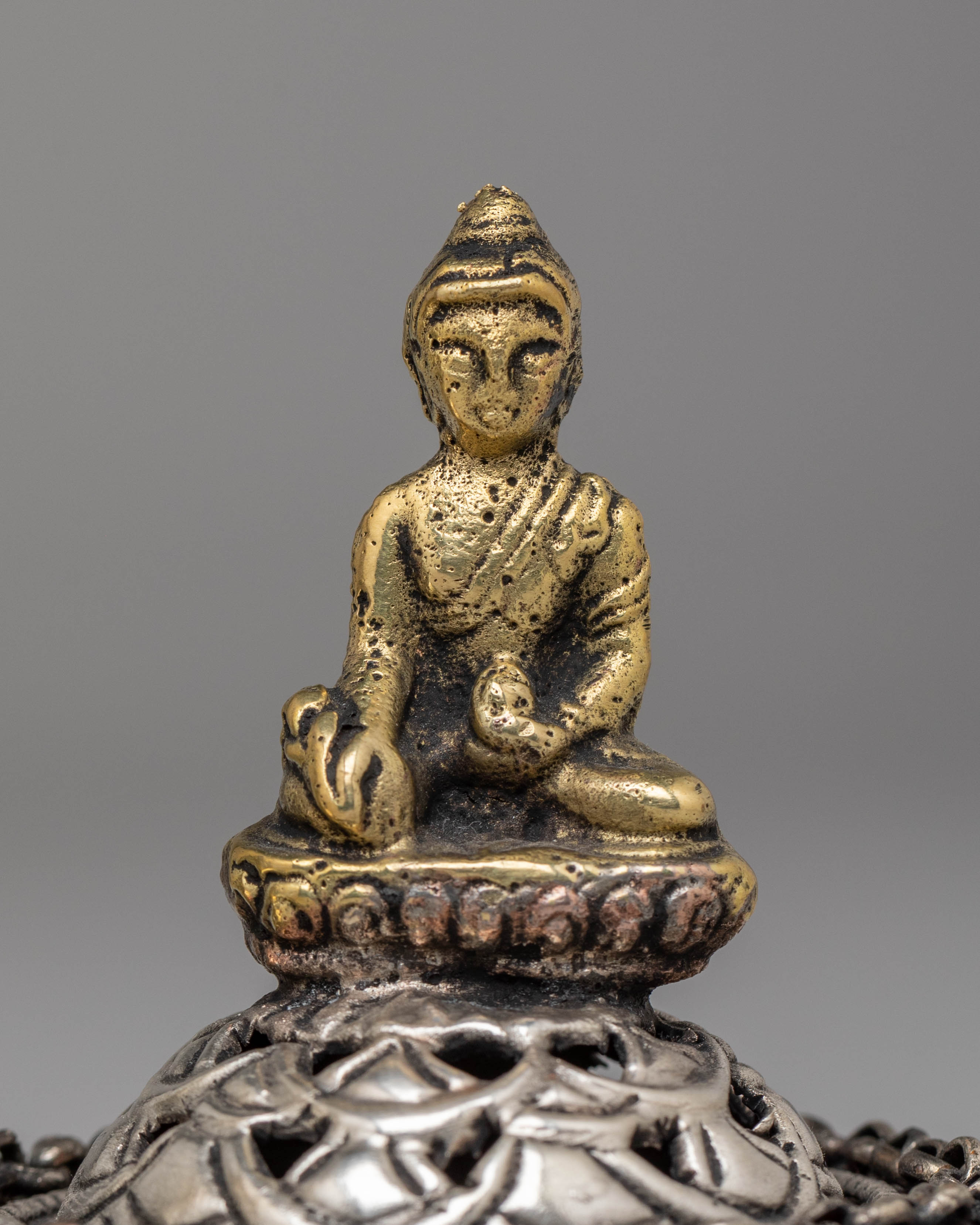 Buddhist Handmade Incense Holder | Tibetan Ritual Offering Bowl