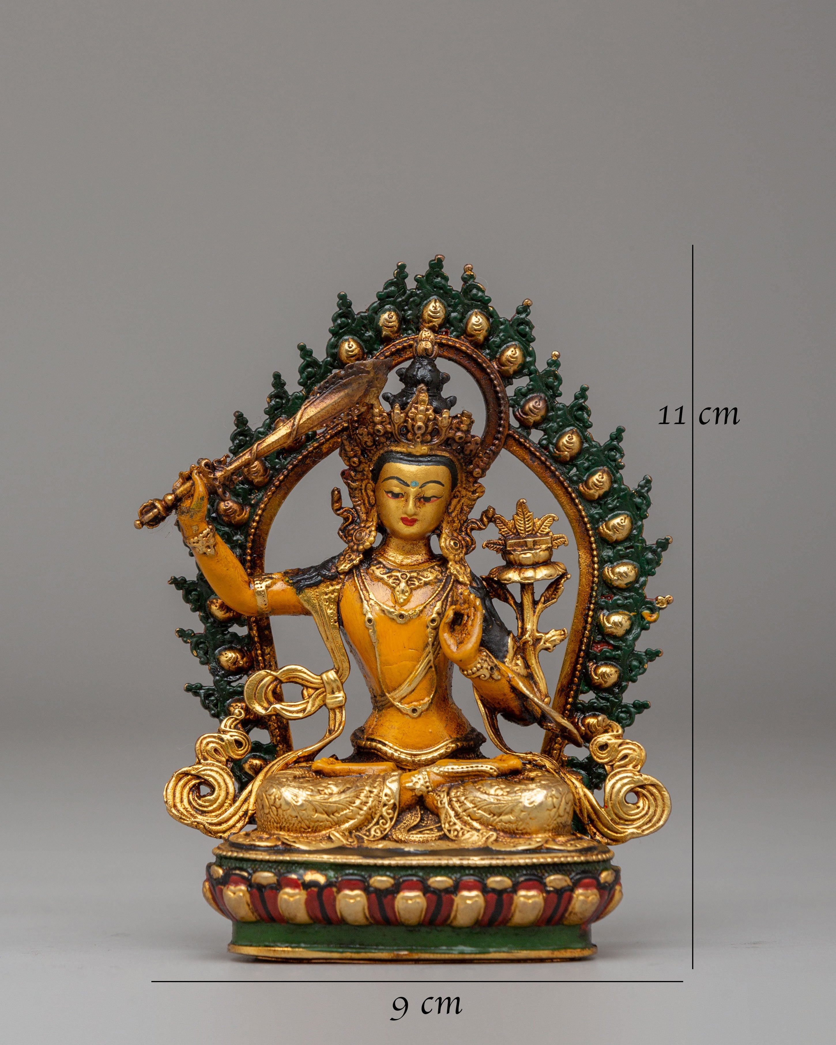 Spiritual Handmade Manjushri Statue | Symbol of Wisdom