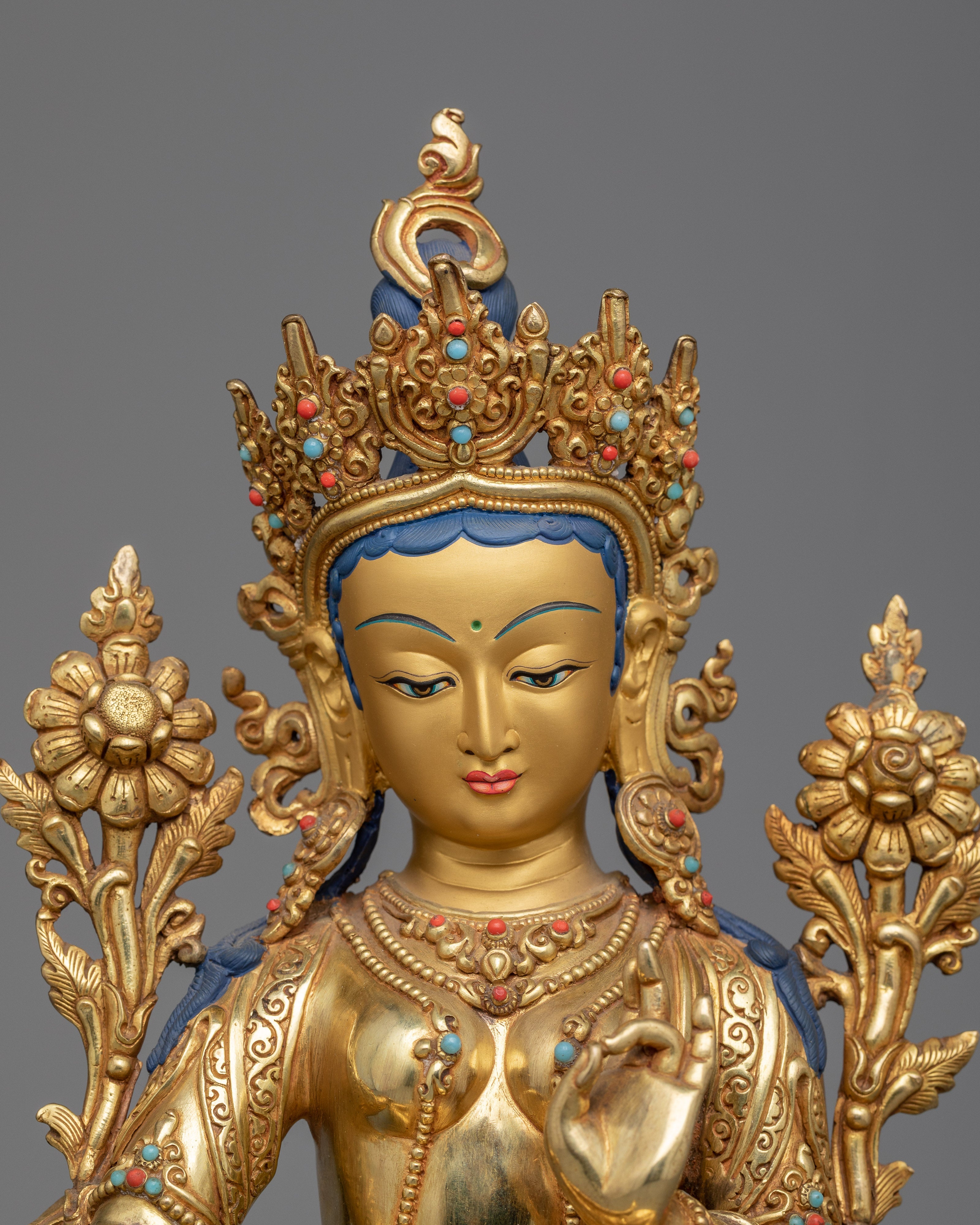 Green Tara Figurine