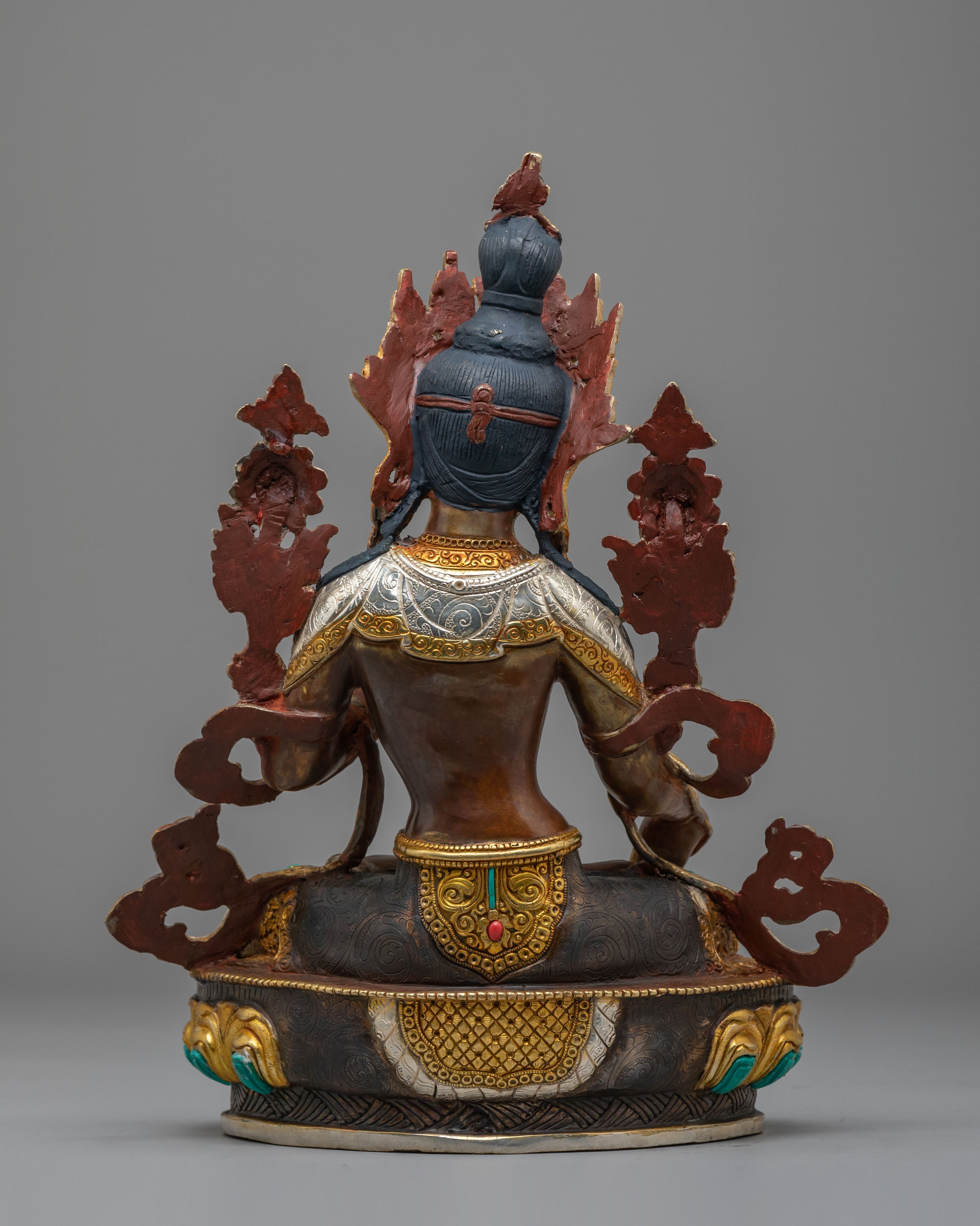 Goddess of Long Life White Tara Statue | Symbol of Healing & Protection