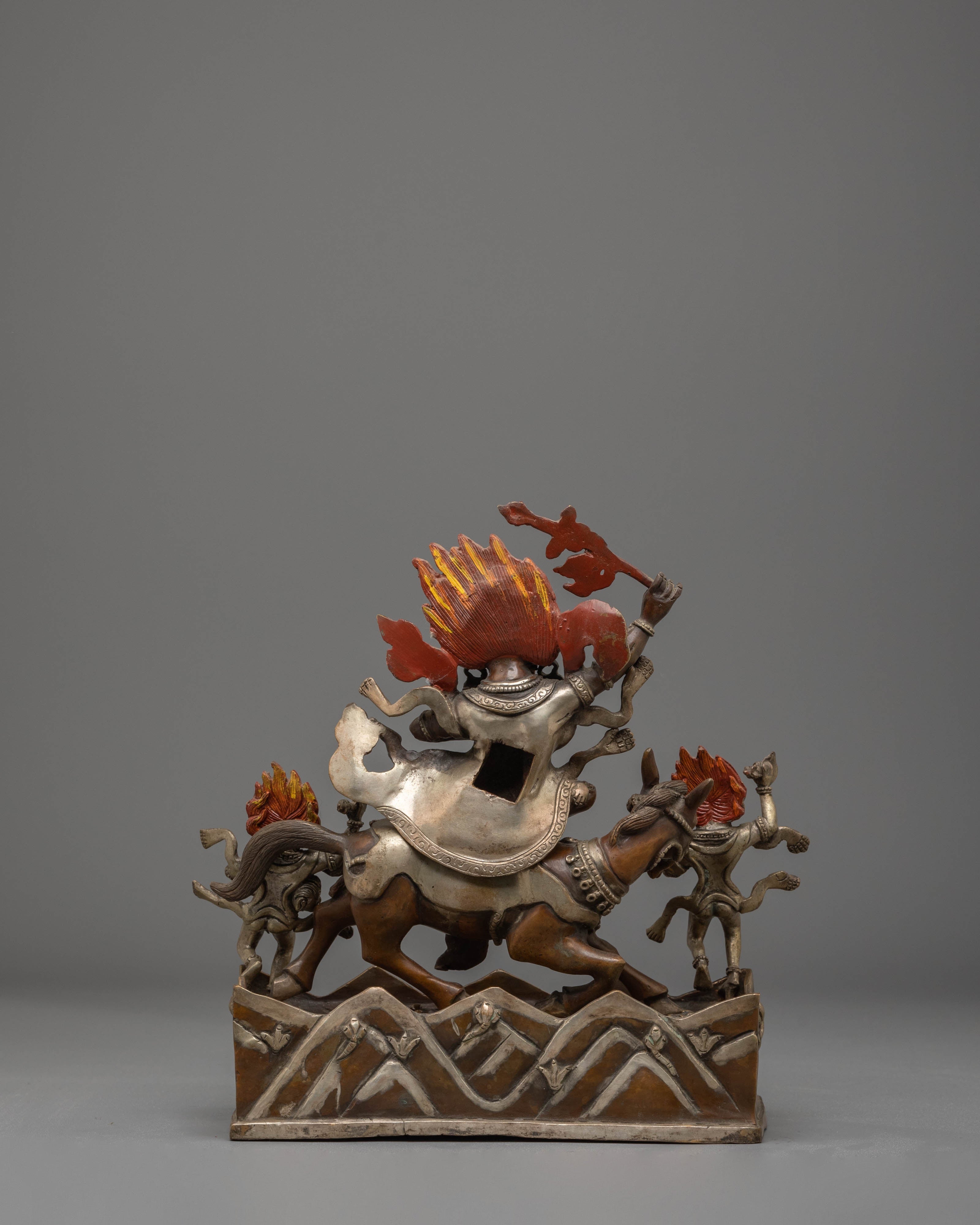 Palden Lhamo Empowerment Sculpture | Himalayan Buddhist Art