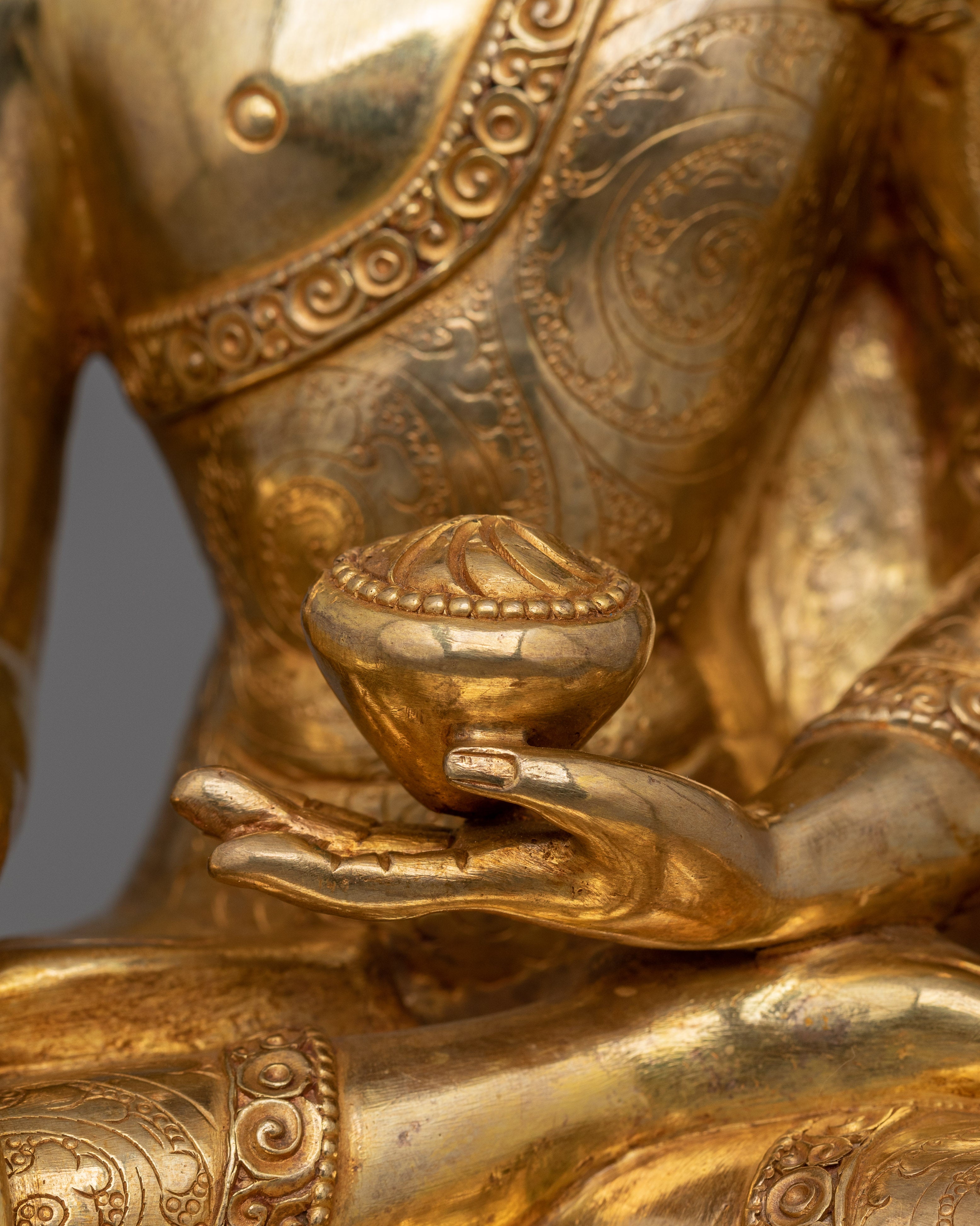 Hand Crafted Figurine Shakyamuni Buddha | The Buddha of Wisdom