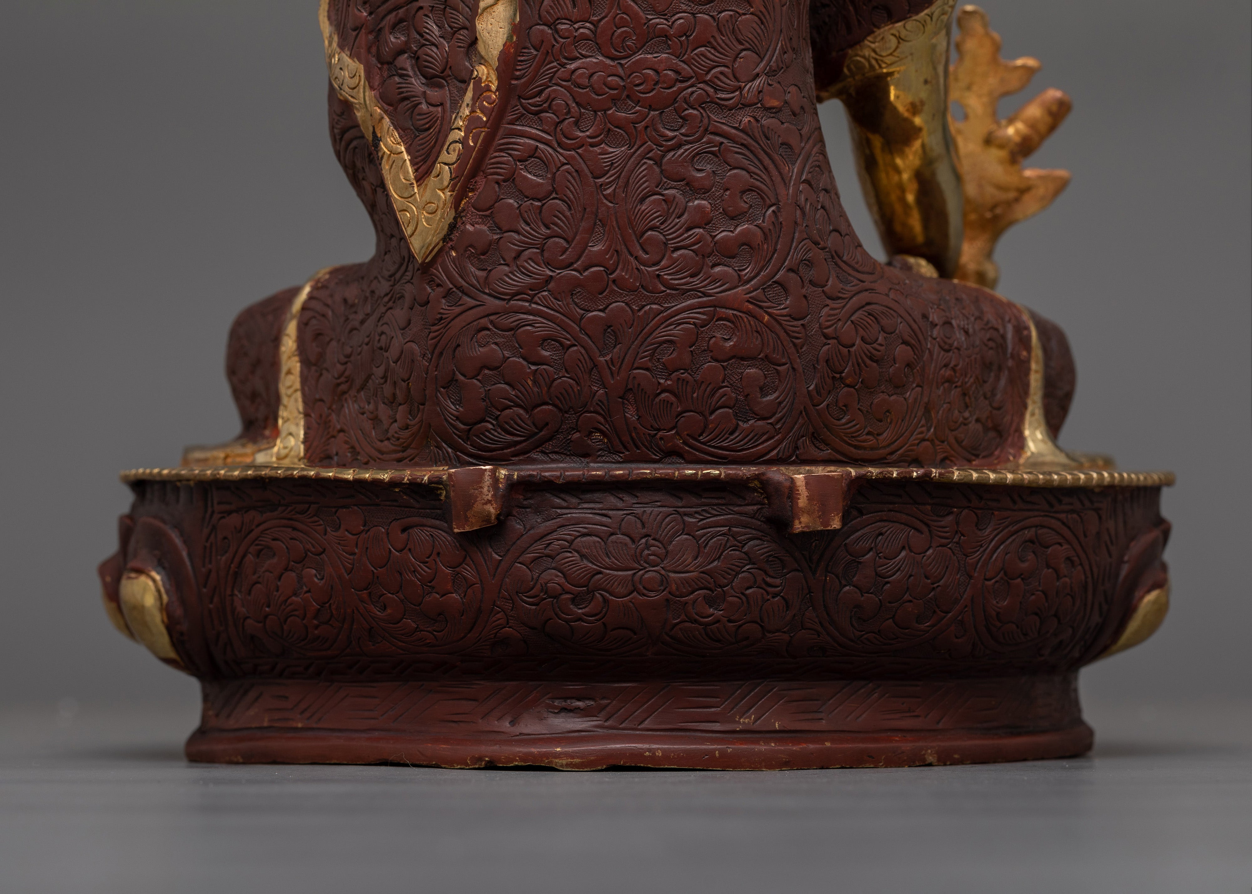 Enlightened Buddhist Deity Bhaisajyaguru Sculpture Medicine Buddha | Spiritual Home Decor