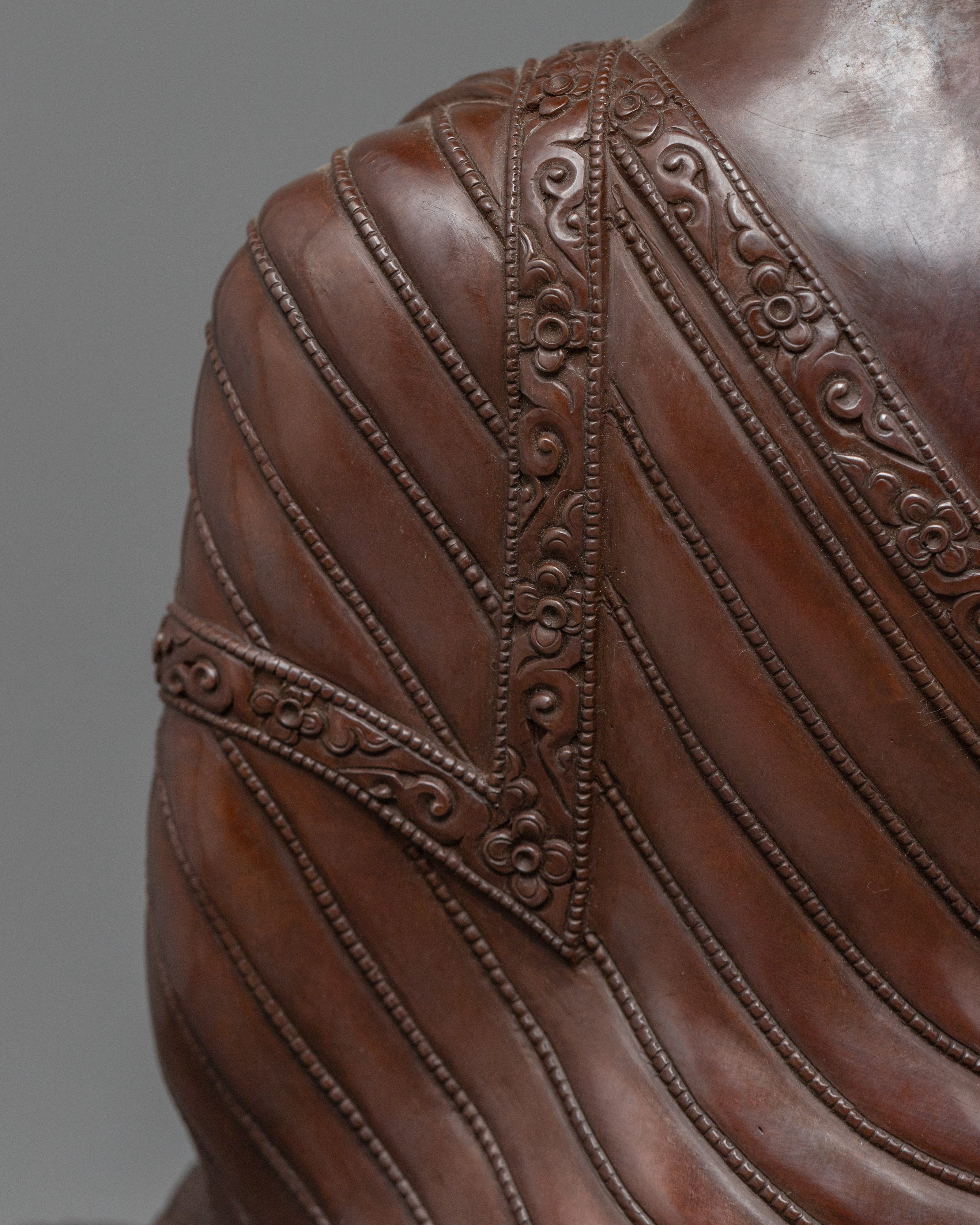 Shakyamuni Buddha Statue For Spiritual Peace | Traditional Sacred Buddhist Artwork