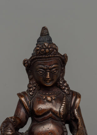 Himalayan Dzambhala Wealth God Sculpture | The Wealth God of Prosperity