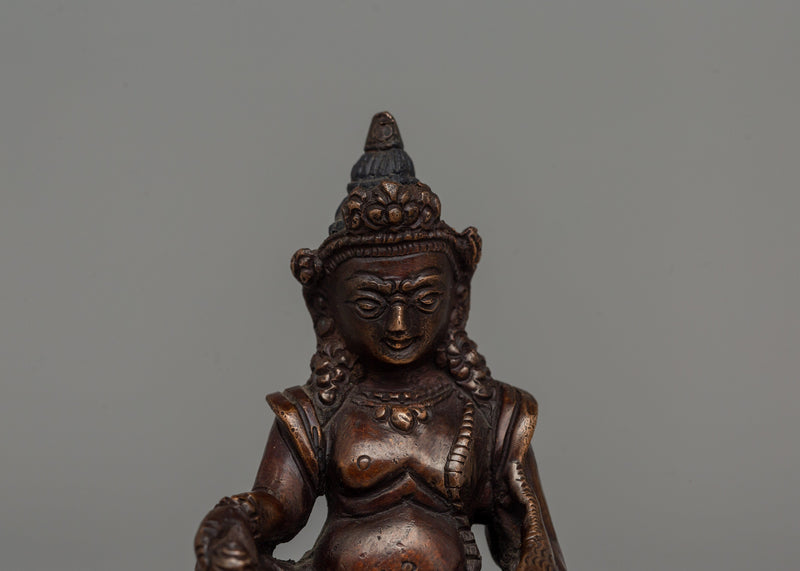 Himalayan Dzambhala Wealth God Sculpture | The Wealth God of Prosperity