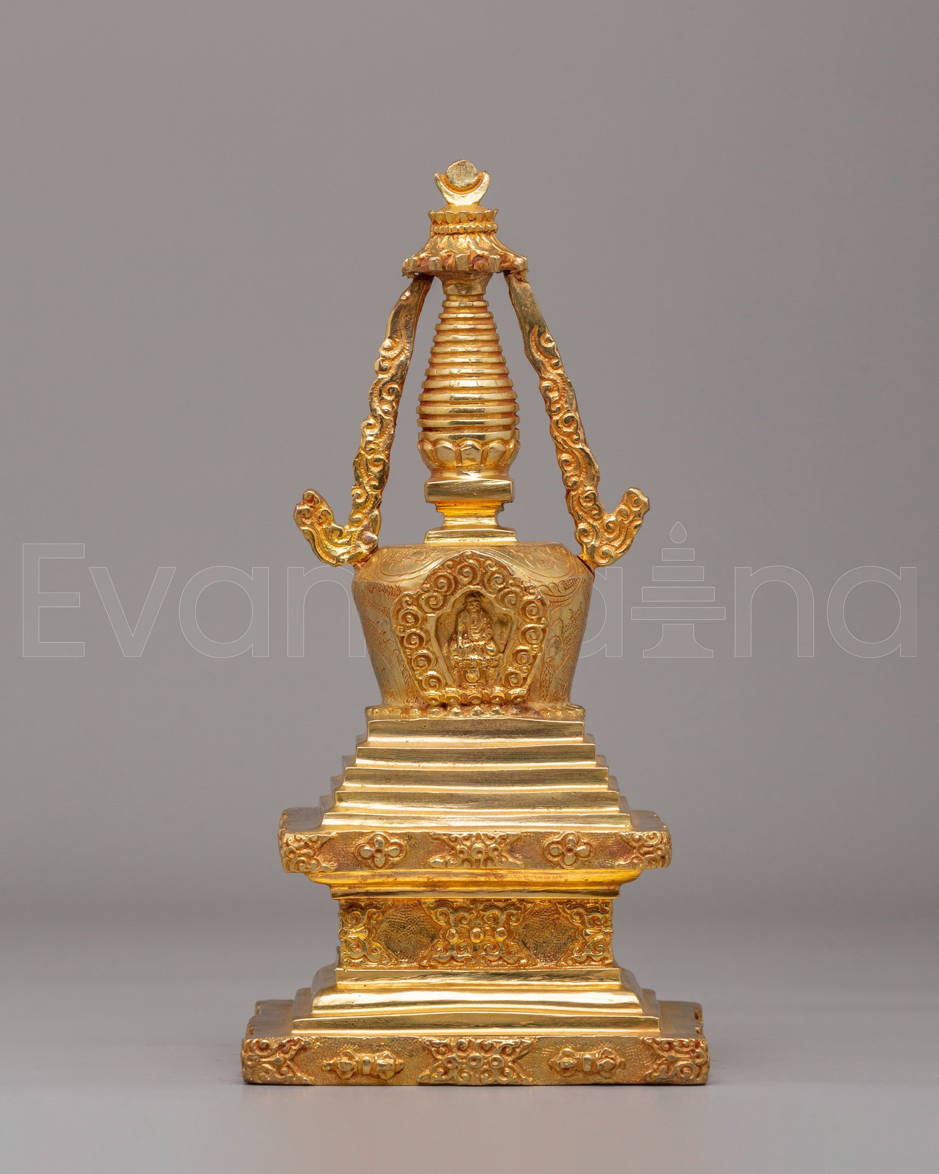 Himalayan Buddhist Stupa for Meditation | Handcrafted Sacred Shrine