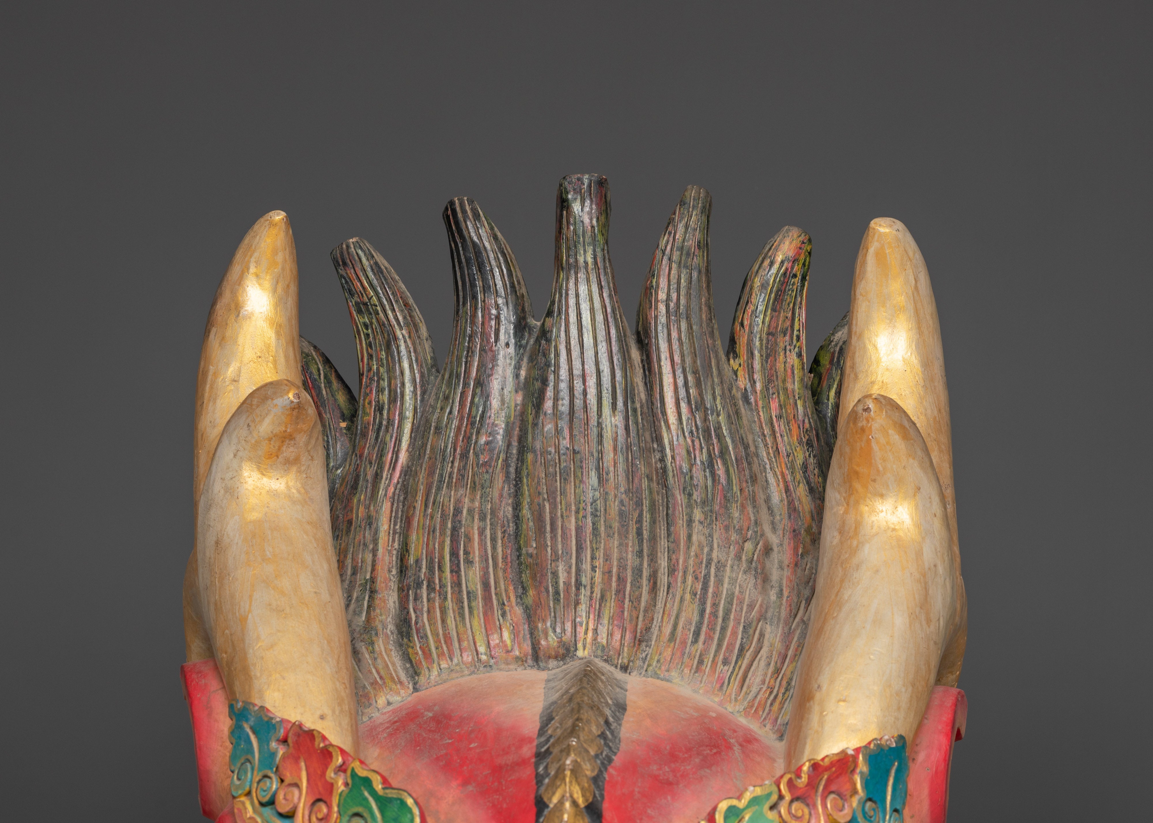 Wall Decor With Horns And Teeth | Handcrafted Art