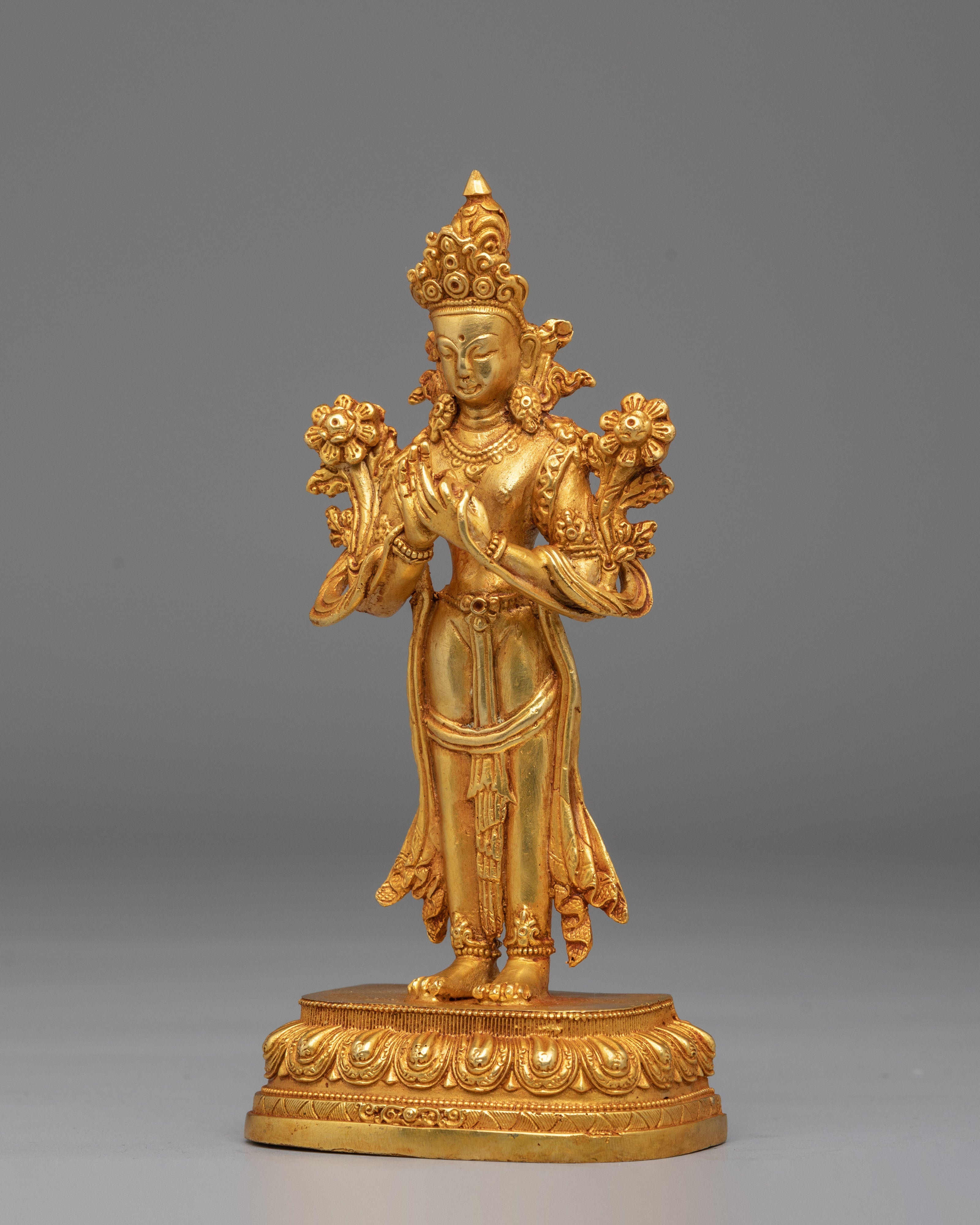 Lokeshwor Statue Bodhisattva of Compassion | Handcrafted Buddhist Artwork