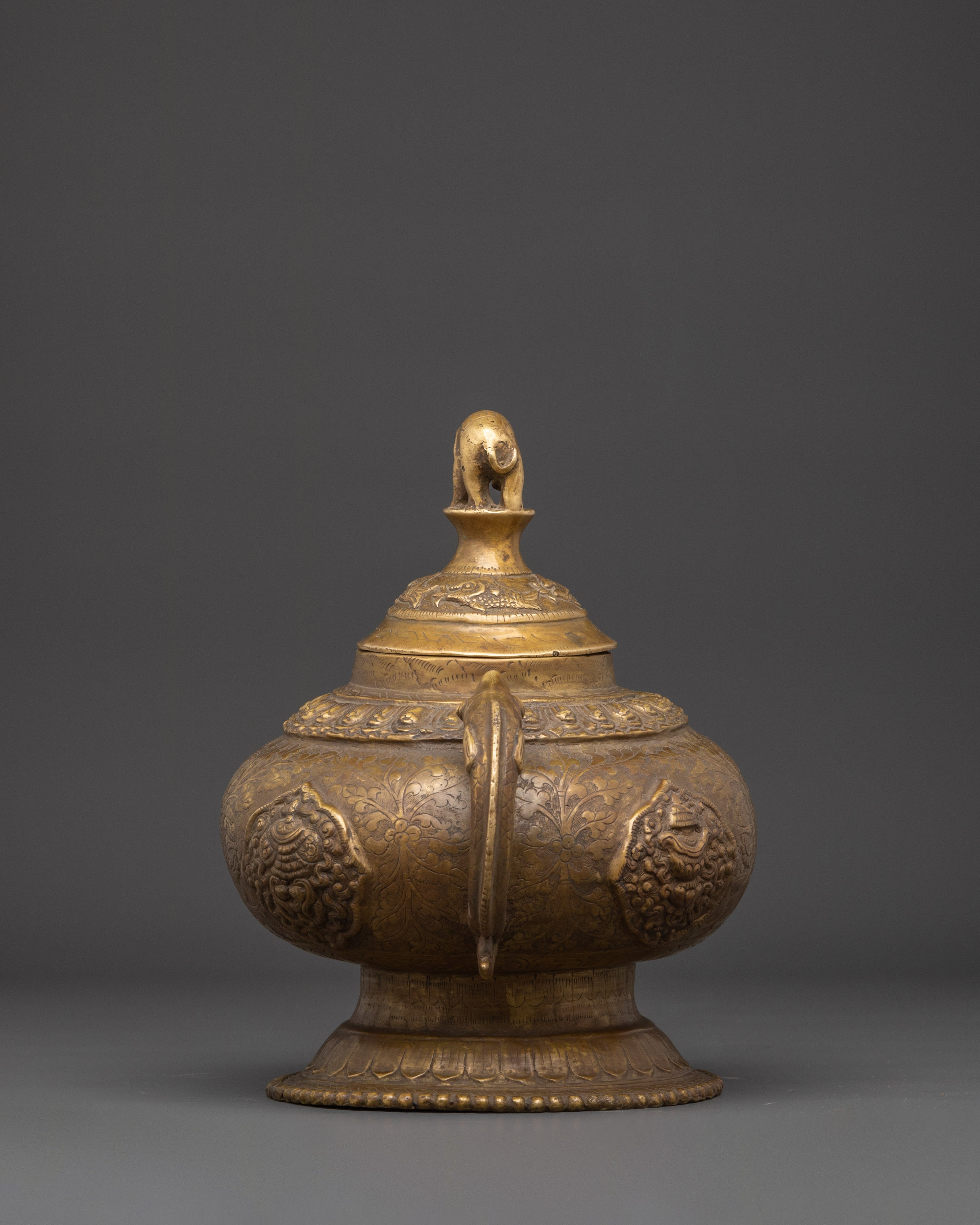 Traditional Tibetan Teapot | Tibetan Spiritual and Cultural Artifact