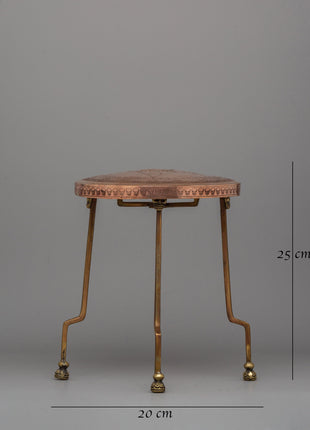 3-Leg Copper Stand | Display Piece for Sacred Ritual Tools and Decor Accents