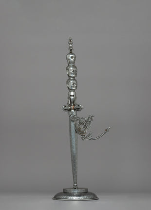 Iron Khatvanga for Tibetan Buddhist |  Sacred Vajrayana Ritual Staff