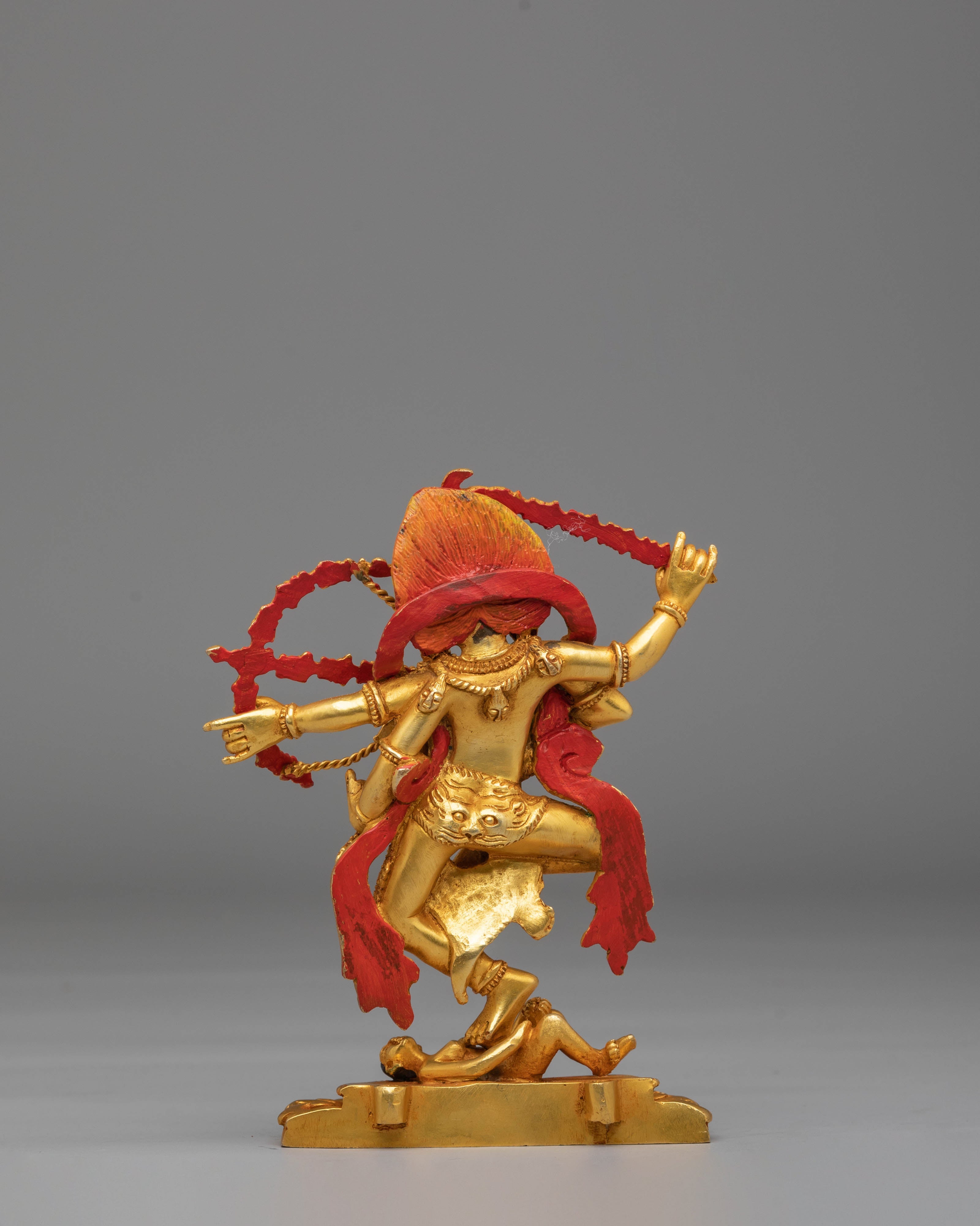 Handcrafted Kurukulla Buddhist Statue | Tibetan Tantric Goddess Sculpture