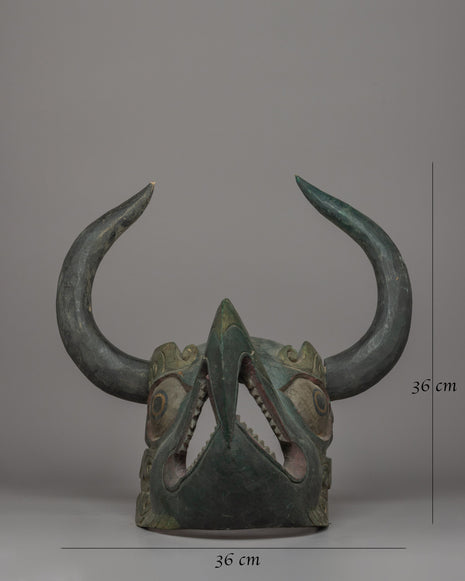 Protector Deity Garuda Mask | Tibetan Buddhism Home Decor