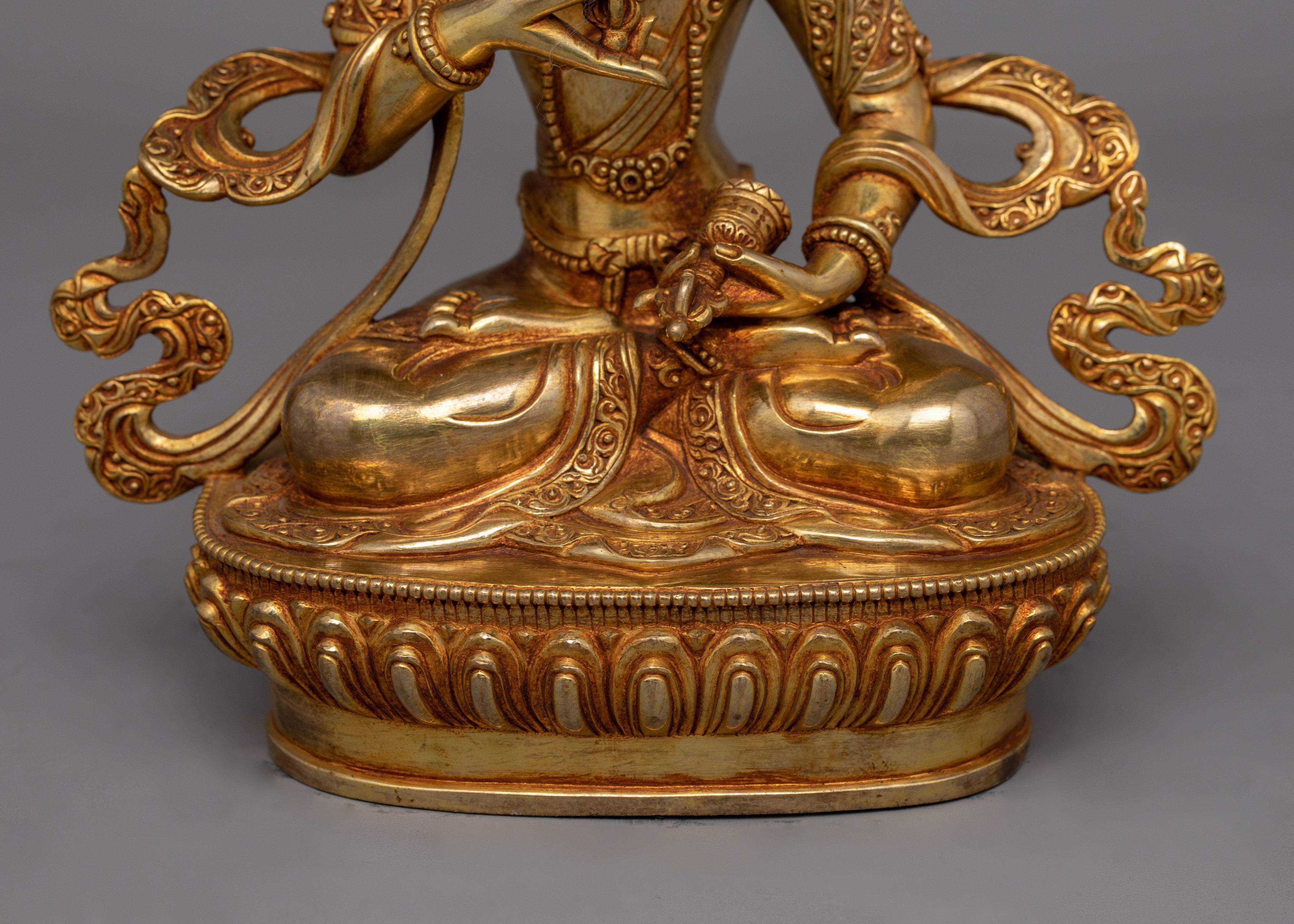 Handcrafted Vajrasattva Buddhist Sculpture | Deity of Purification