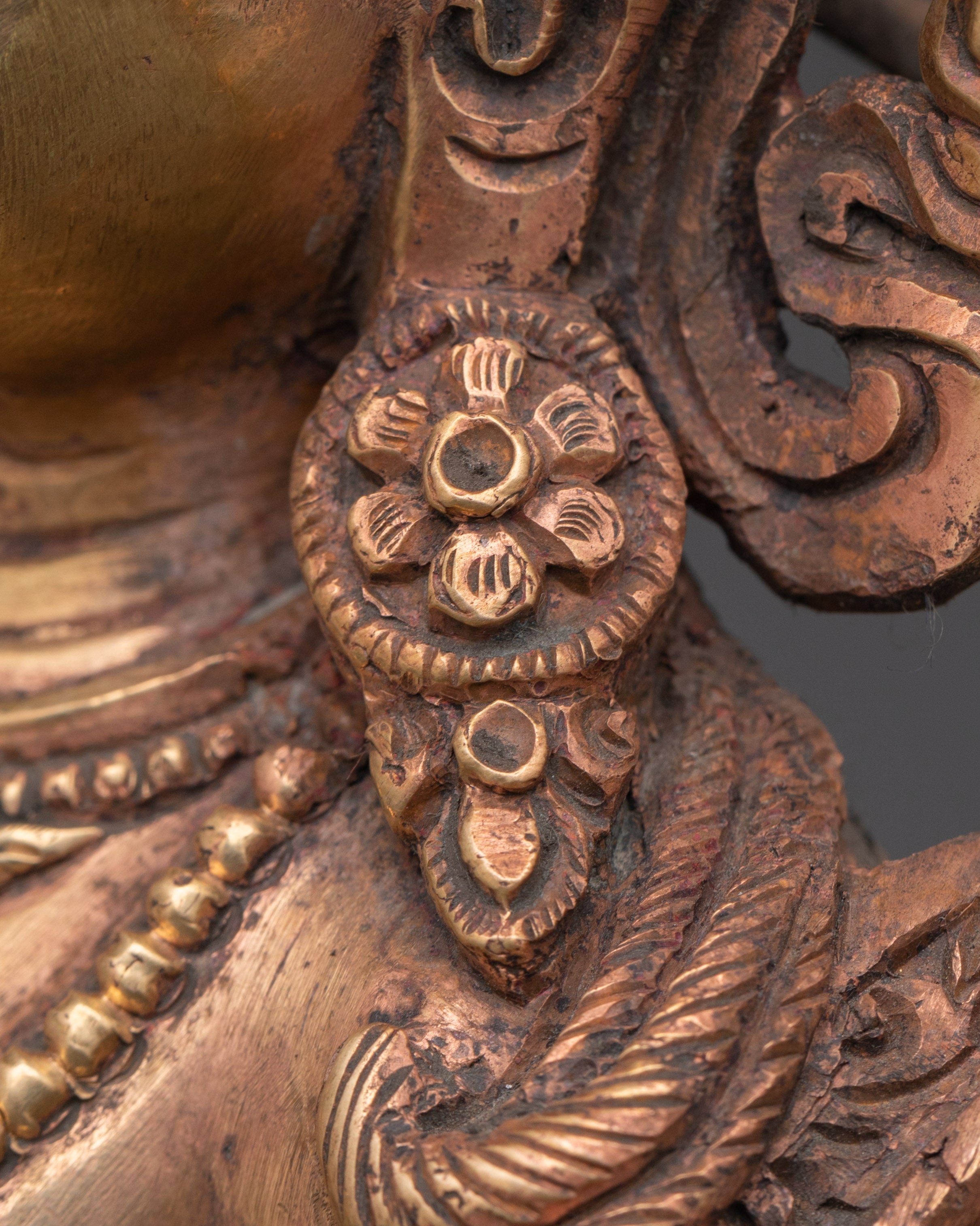Handcrafted Copper Prajna Paramita Statue | Bodhisattva of Wisdom