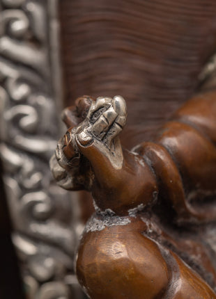 Guru Padmasambhava Tantric Master Sculpture | Tibetan Himalayan Art Work