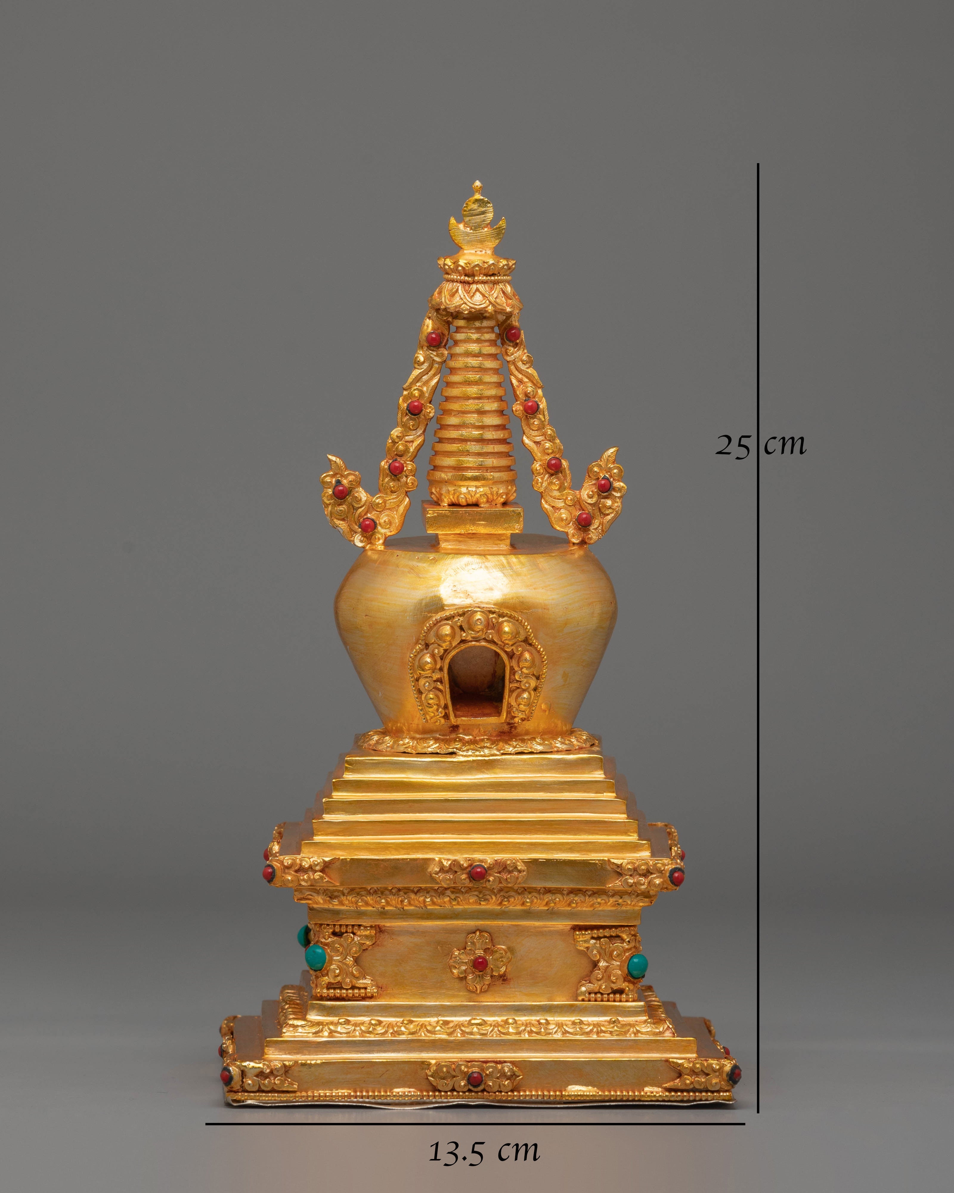 Tibetan Handcrafted Stupa | Symbol of Enlightenment