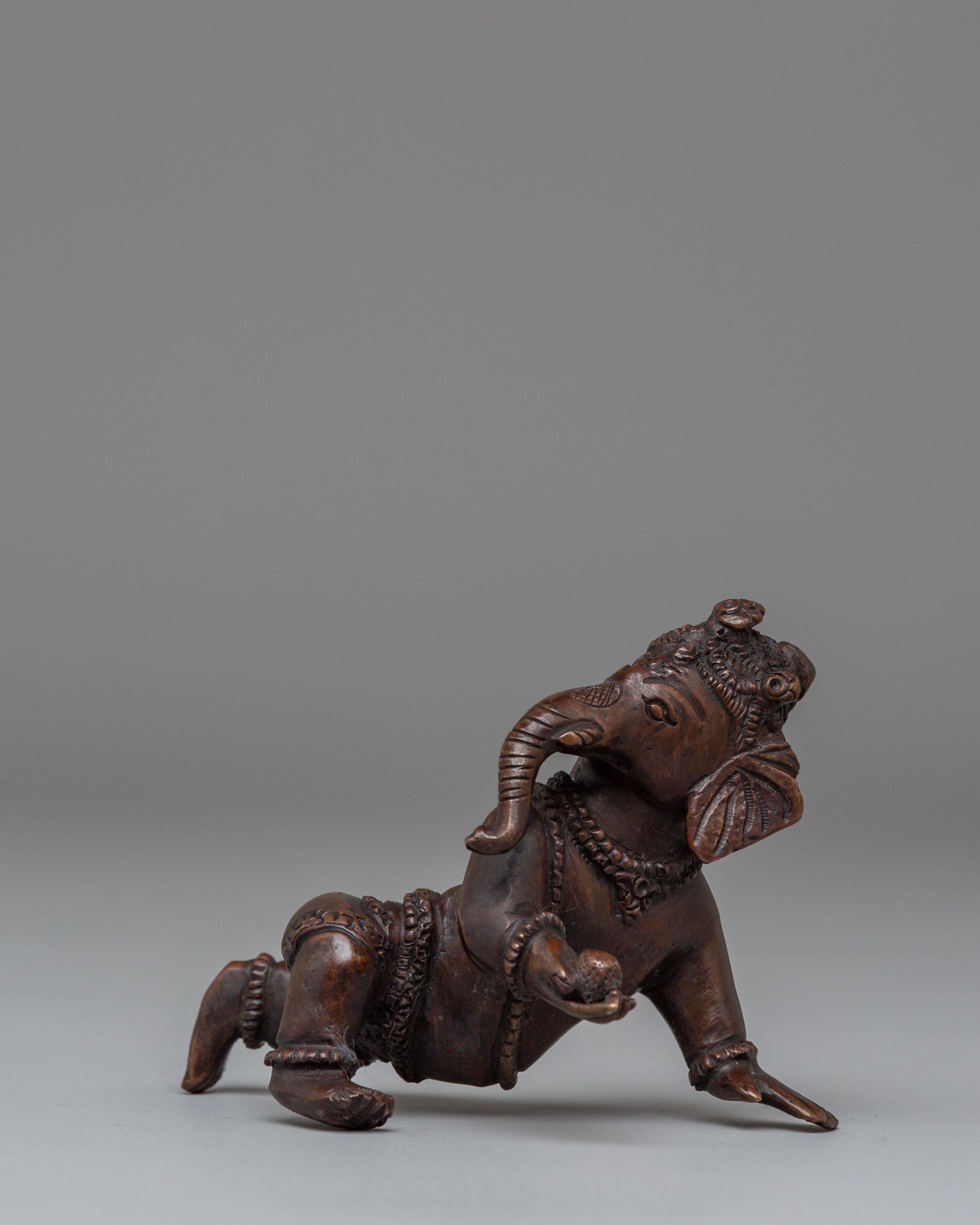 Sacred Ganesha Statue Symbol of Wisdom | Hindu Elephant Deity Art