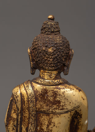 The Medicine Buddha Copper Statue | The Divine Heale