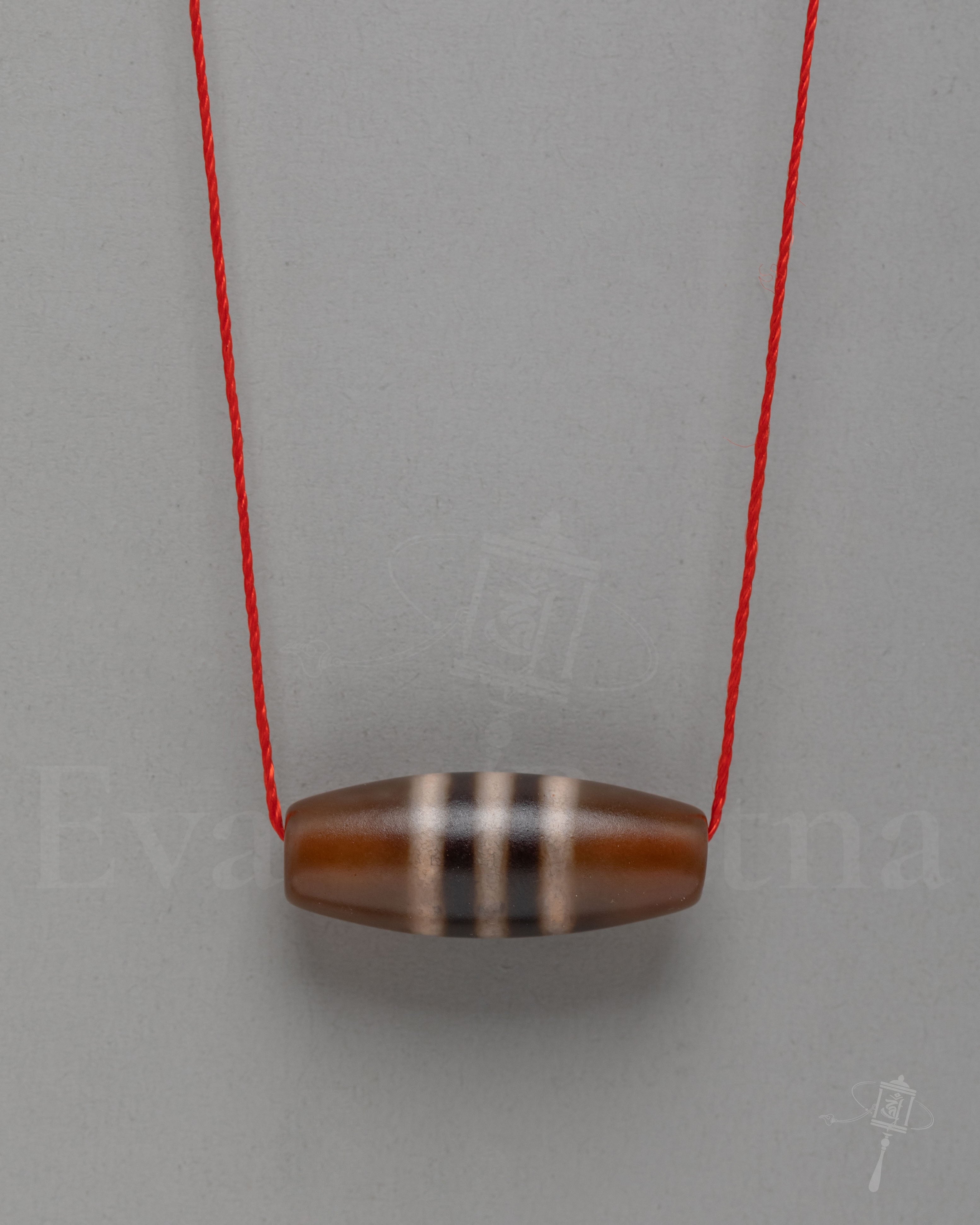 Tibetan Shrine Locket | Sacred Dzi Bead Spiritual Amulet