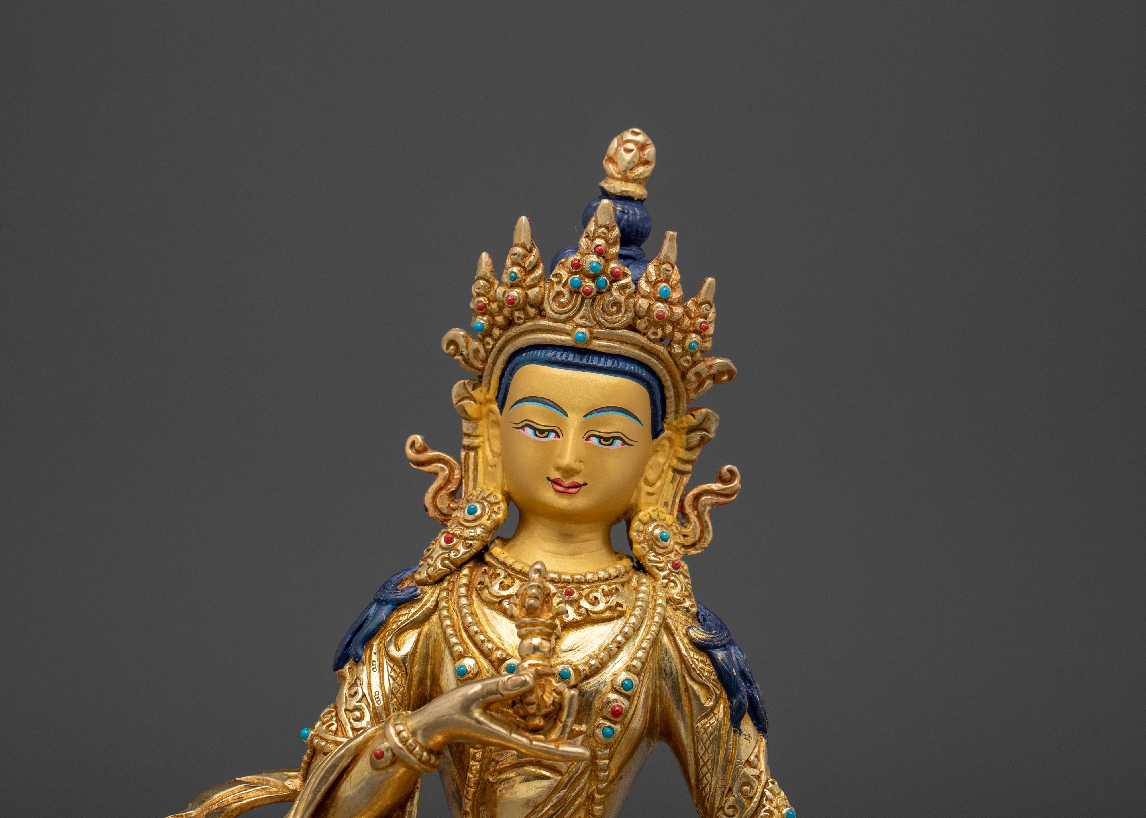 Sacred Buddhist Divine Purifier Deity Vajrasattva Statue | Buddhist Art