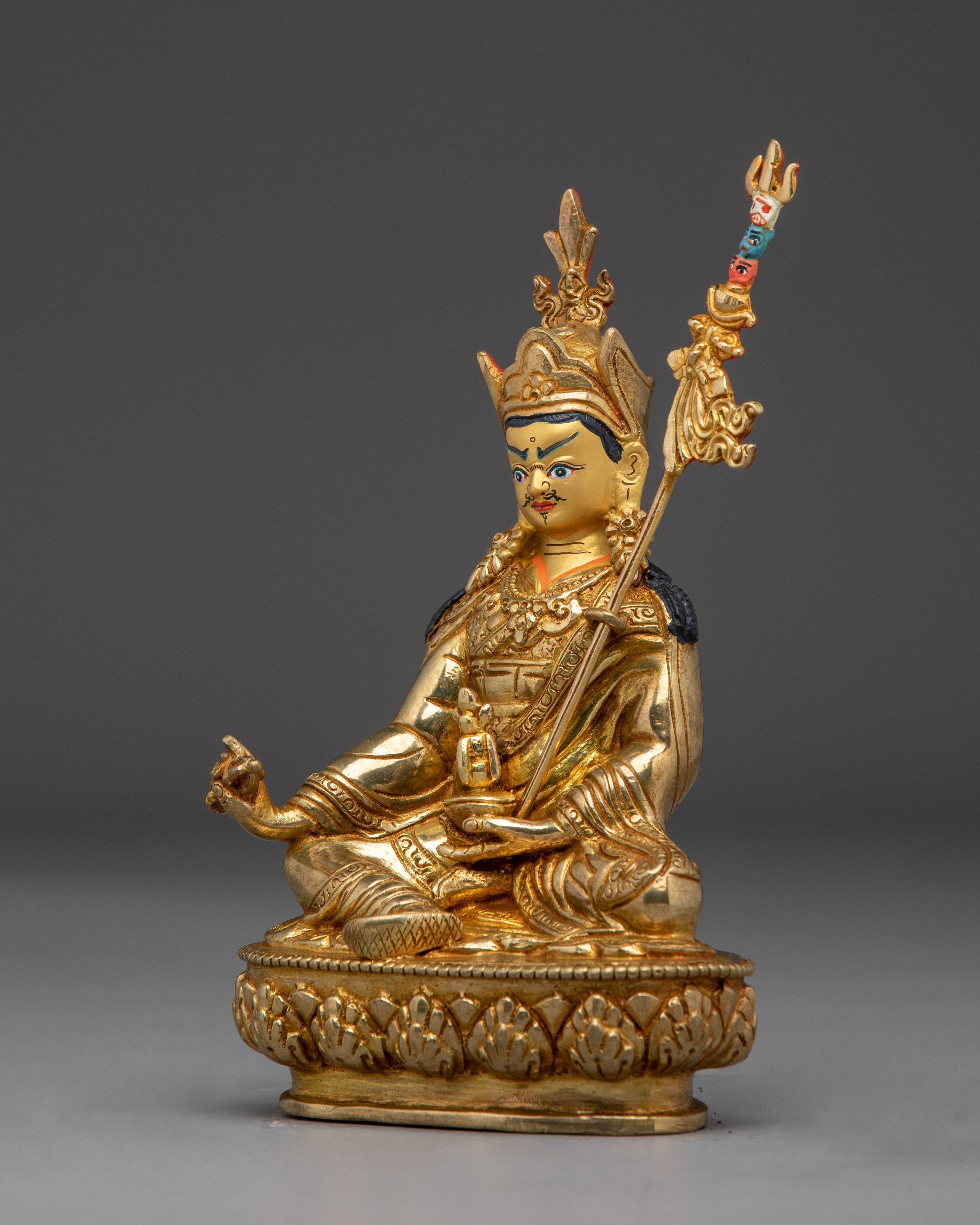 Spiritual Transformation Deity Guru Rinpoche Art | Founder of Tibetan Buddhism