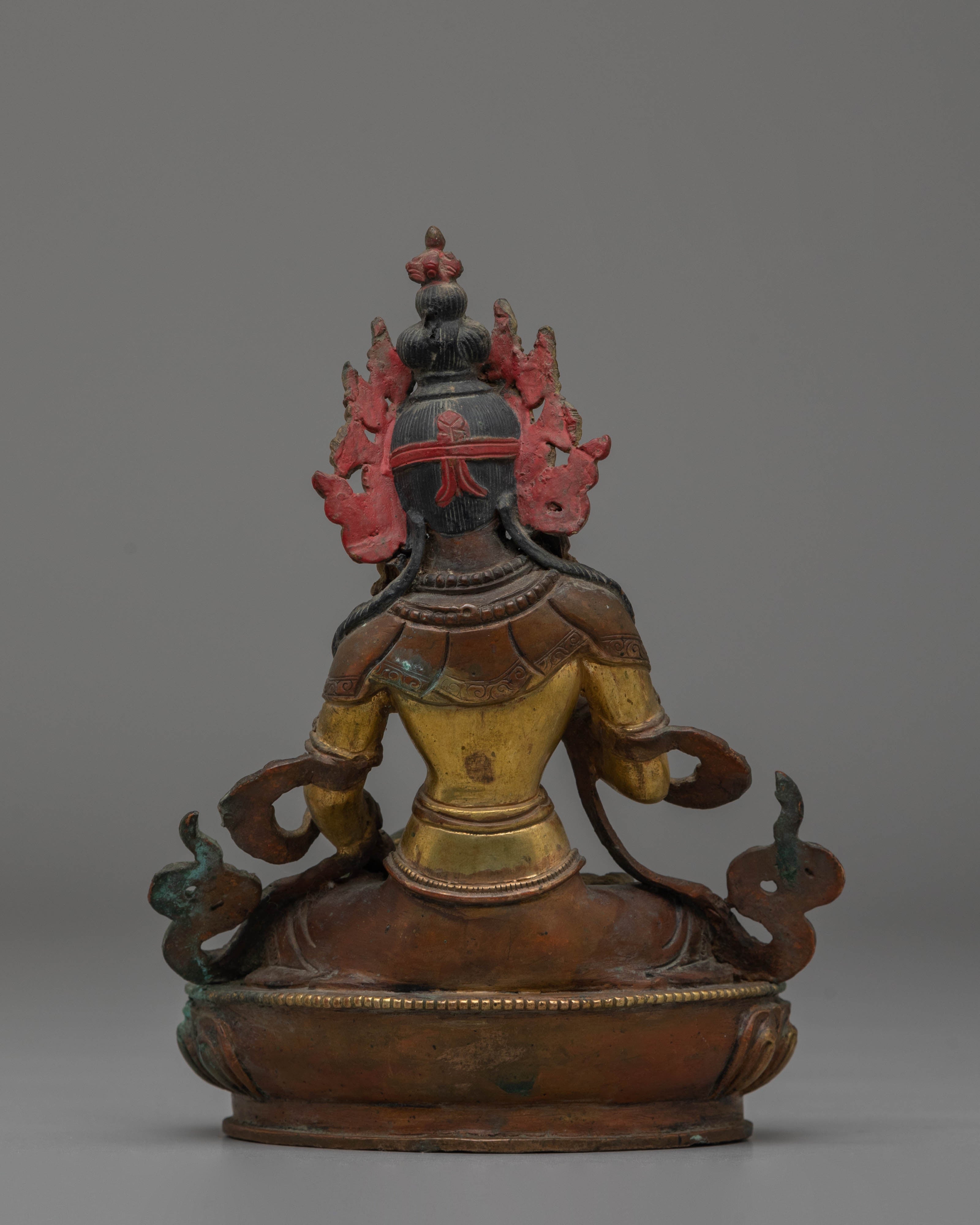 Copper Vajrasattva Sacred Statue | Handcrafted Spiritual Art