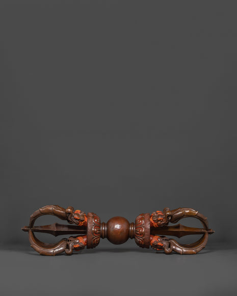 Sacred Oxidized Copper Vajra