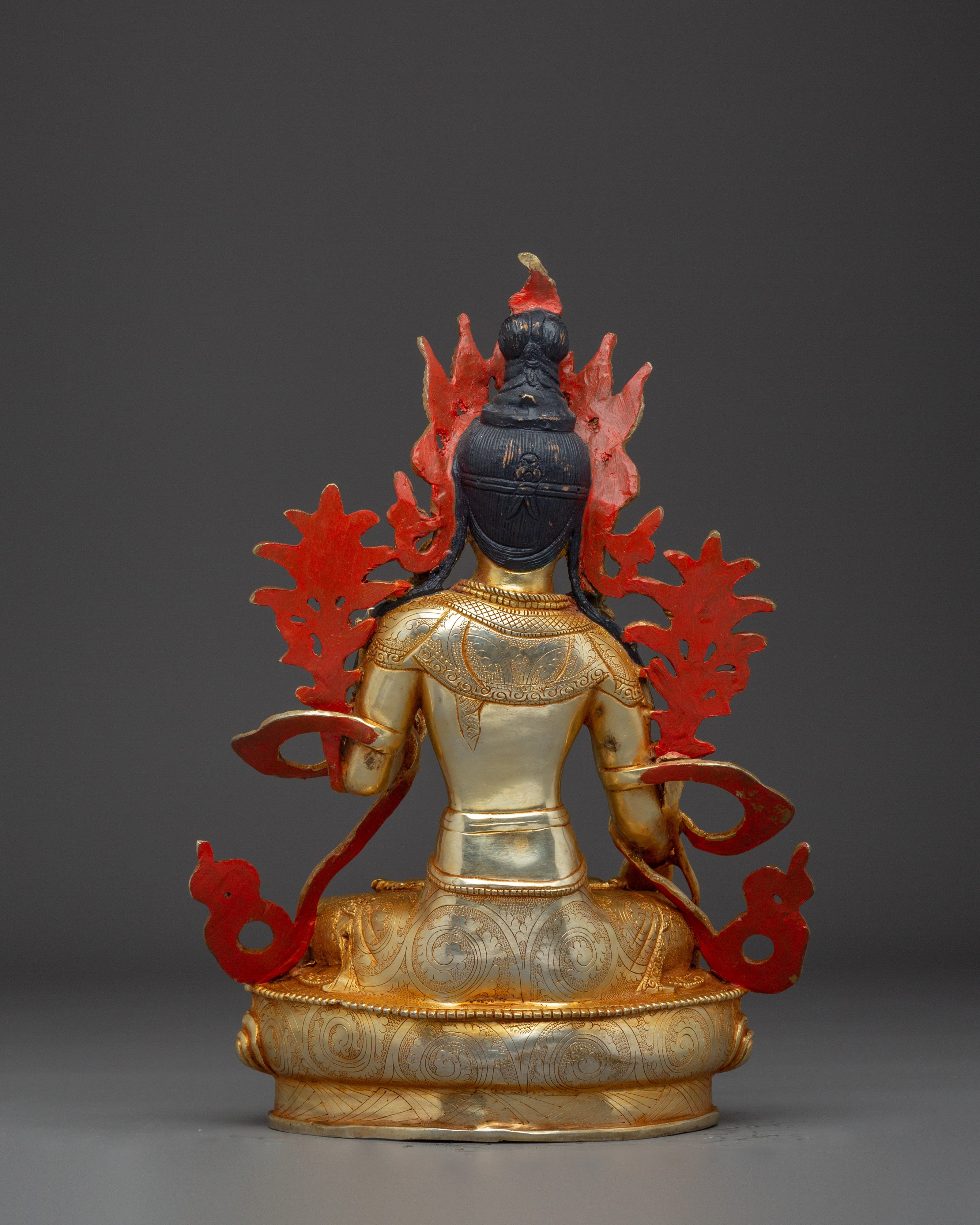 SIta Tara Tibetan Deity Statue | White Tara - Healing Deity