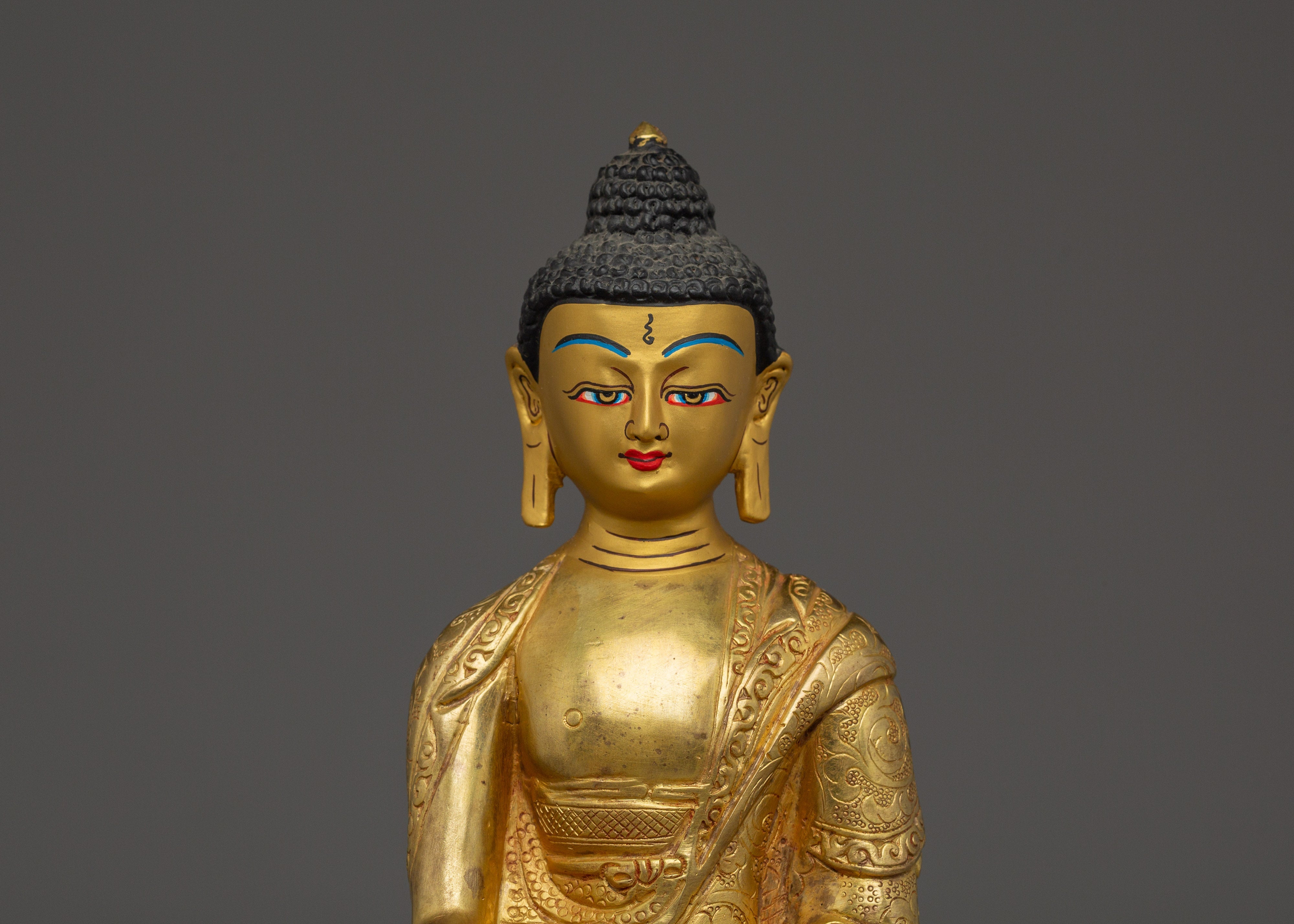 Shakyamuni Buddha Spiritual Figure Statue | Meditation and Blessing Decor