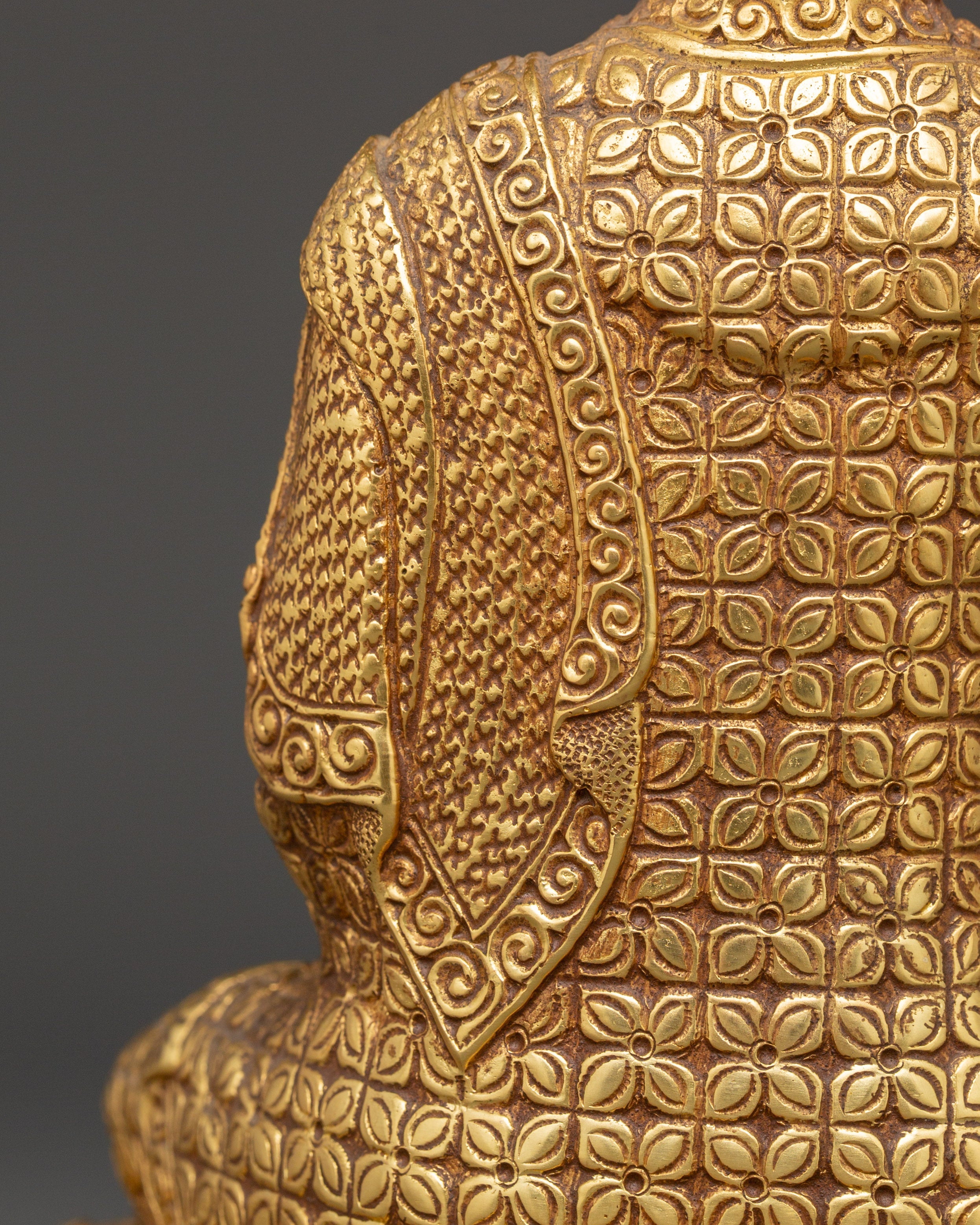 Himalayan Statue of Shakyamuni Buddha | Handcrafted Buddha Sculpture
