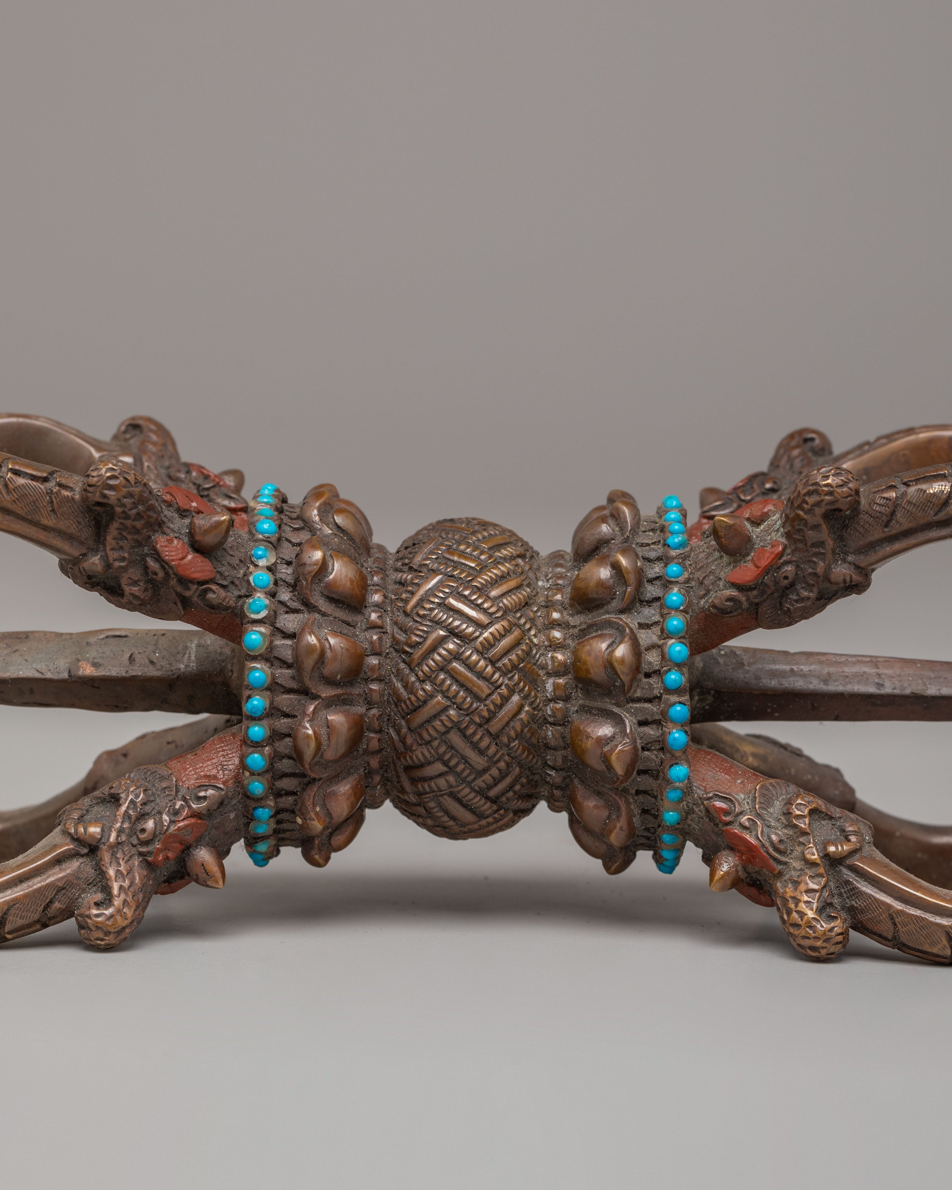 Handcrafted Buddhist Vajra | Spiritual Healing Tool for Meditation