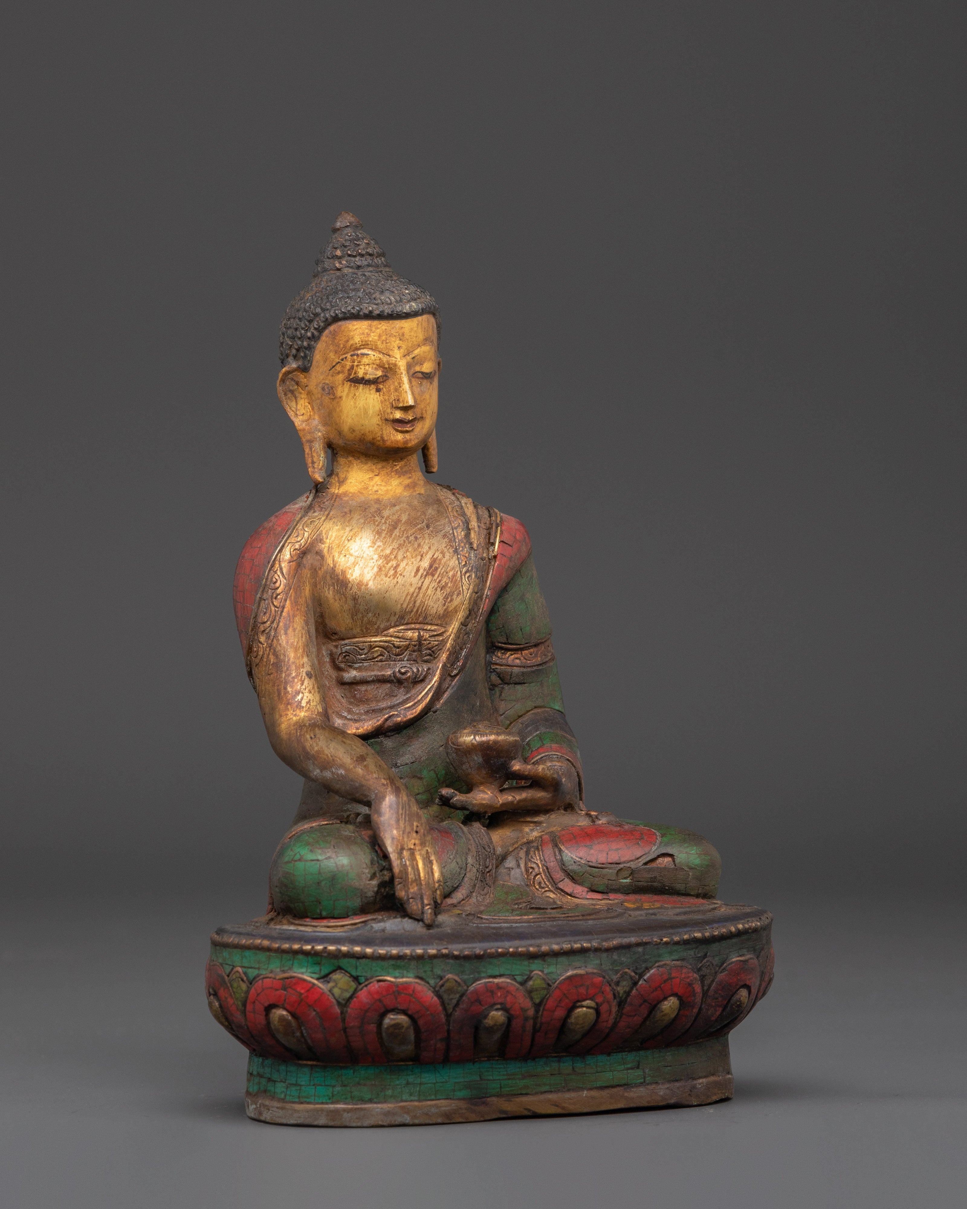 Enlightenment of Shakyamuni Buddha Statue |  Idol for Meditation & Home Decor