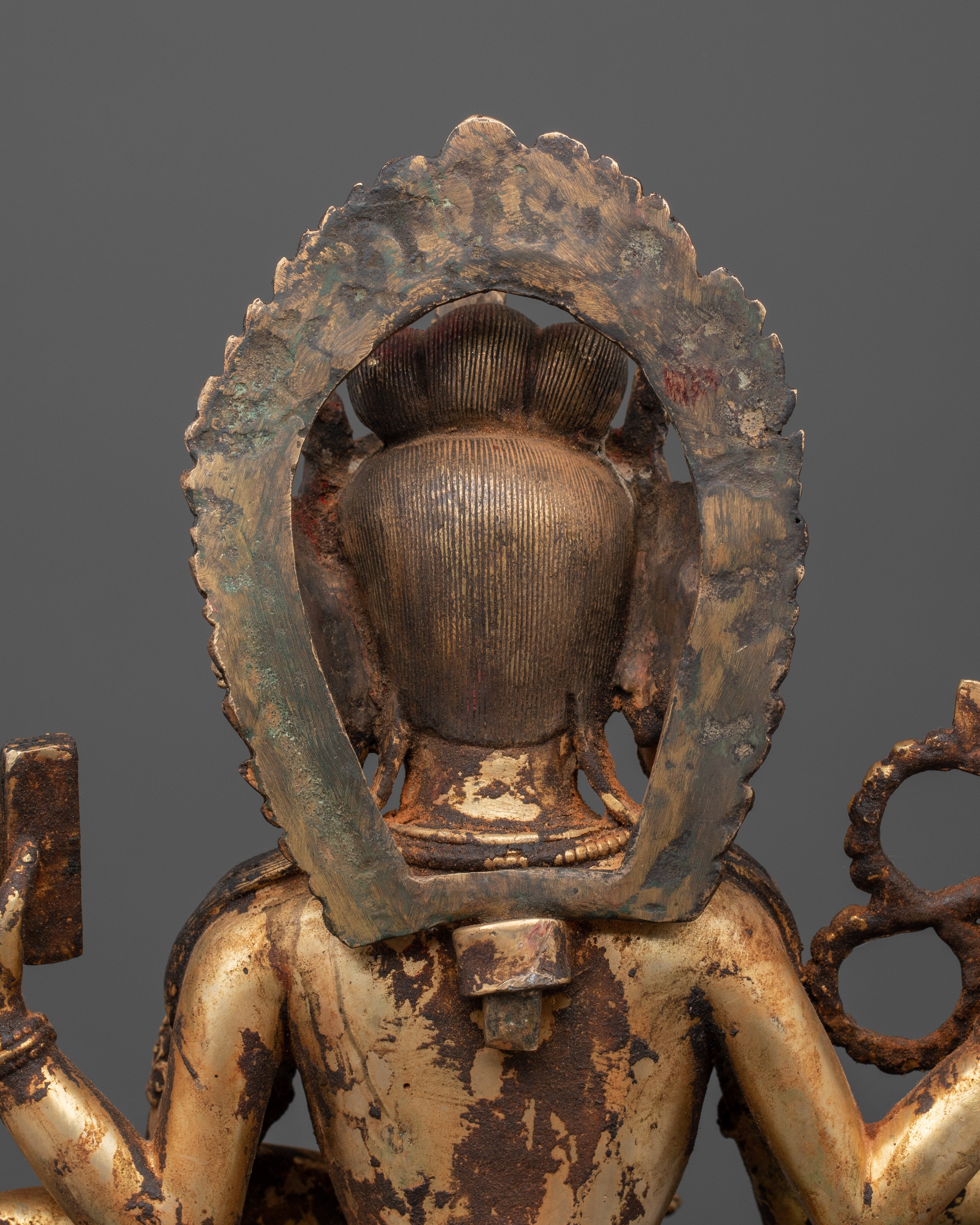 Vasudhara Wealth Goddess | Tibetan Statue of Abundance and Prosperity