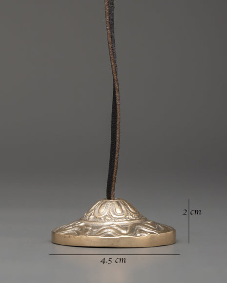 Handcrafted Brass Tingsha Cymbals | Mindfulness & Spiritual Practice