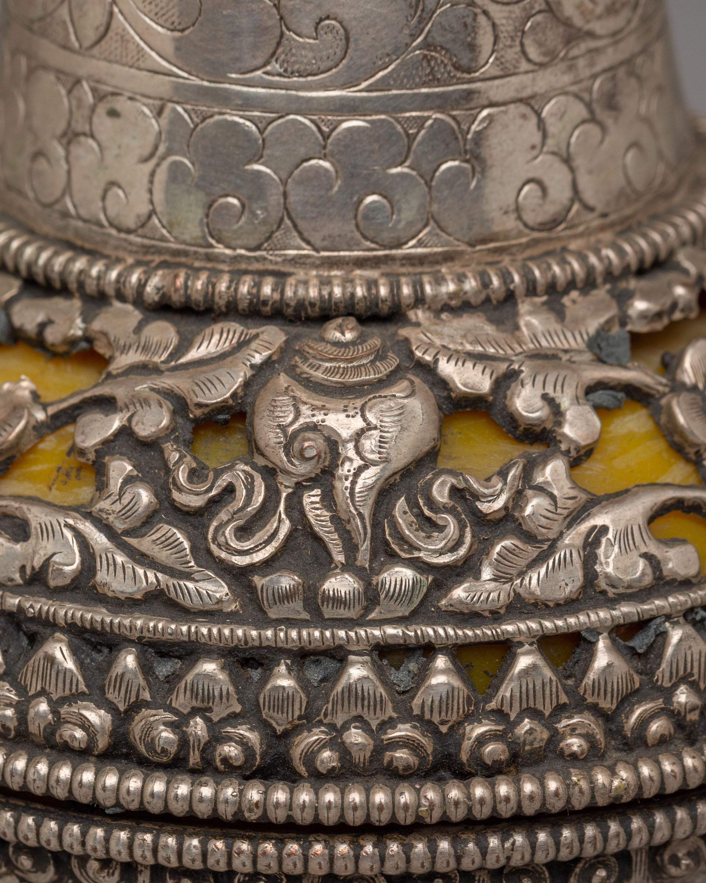 Handmade Decorative Flower Vase | Silver Flower Pot for Decor