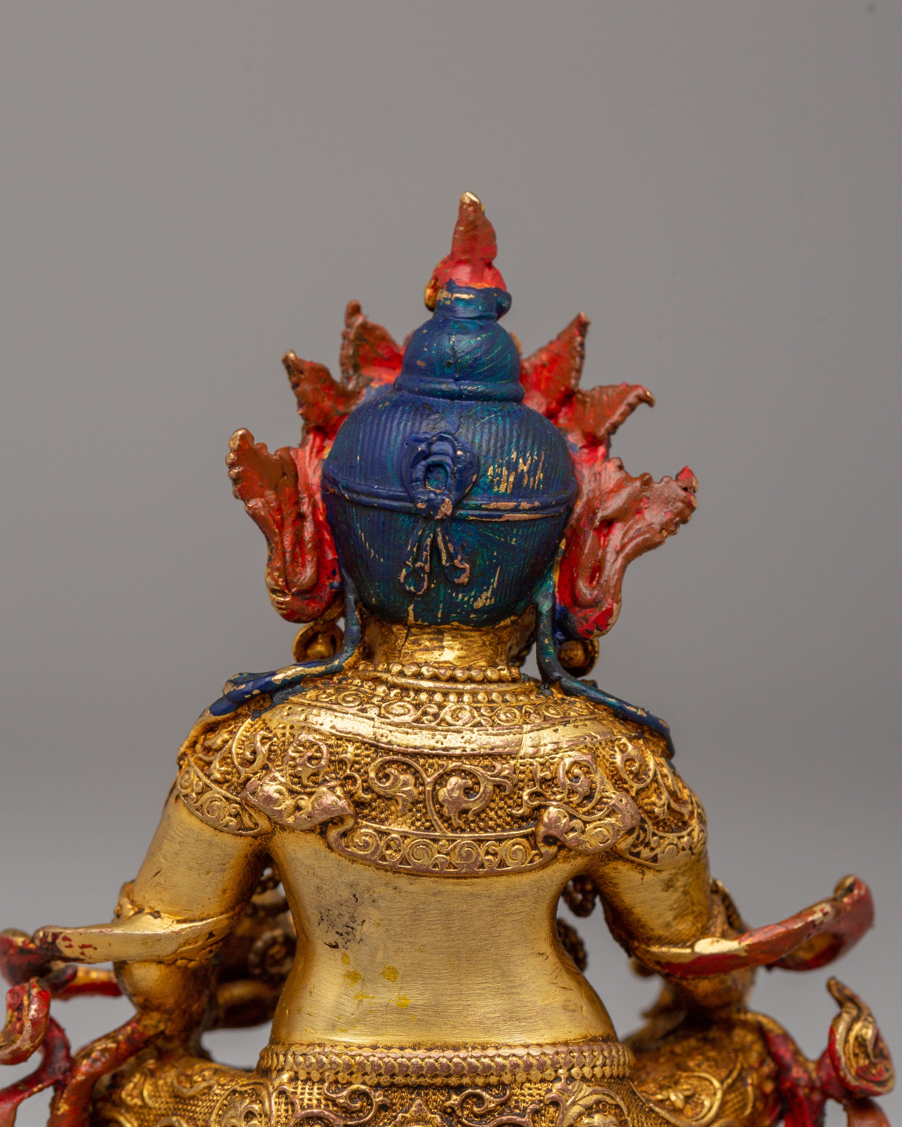 Dzambhala Wealth and Prosperity Deity Statue | Himalayan Artwork