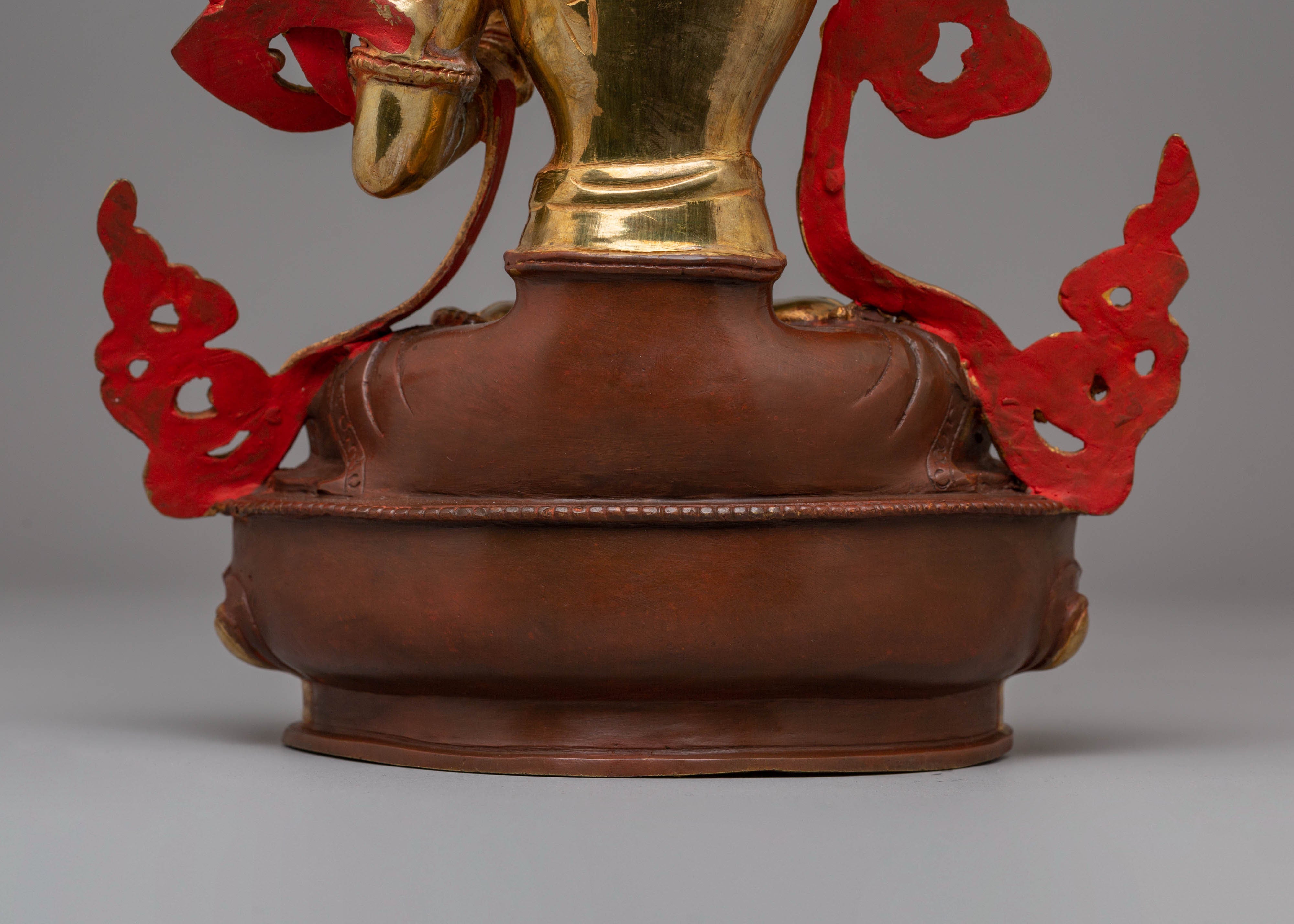 Handcrafted Manjushri Bodhisattva Figurine | Ignite Wisdom with our Sculpture