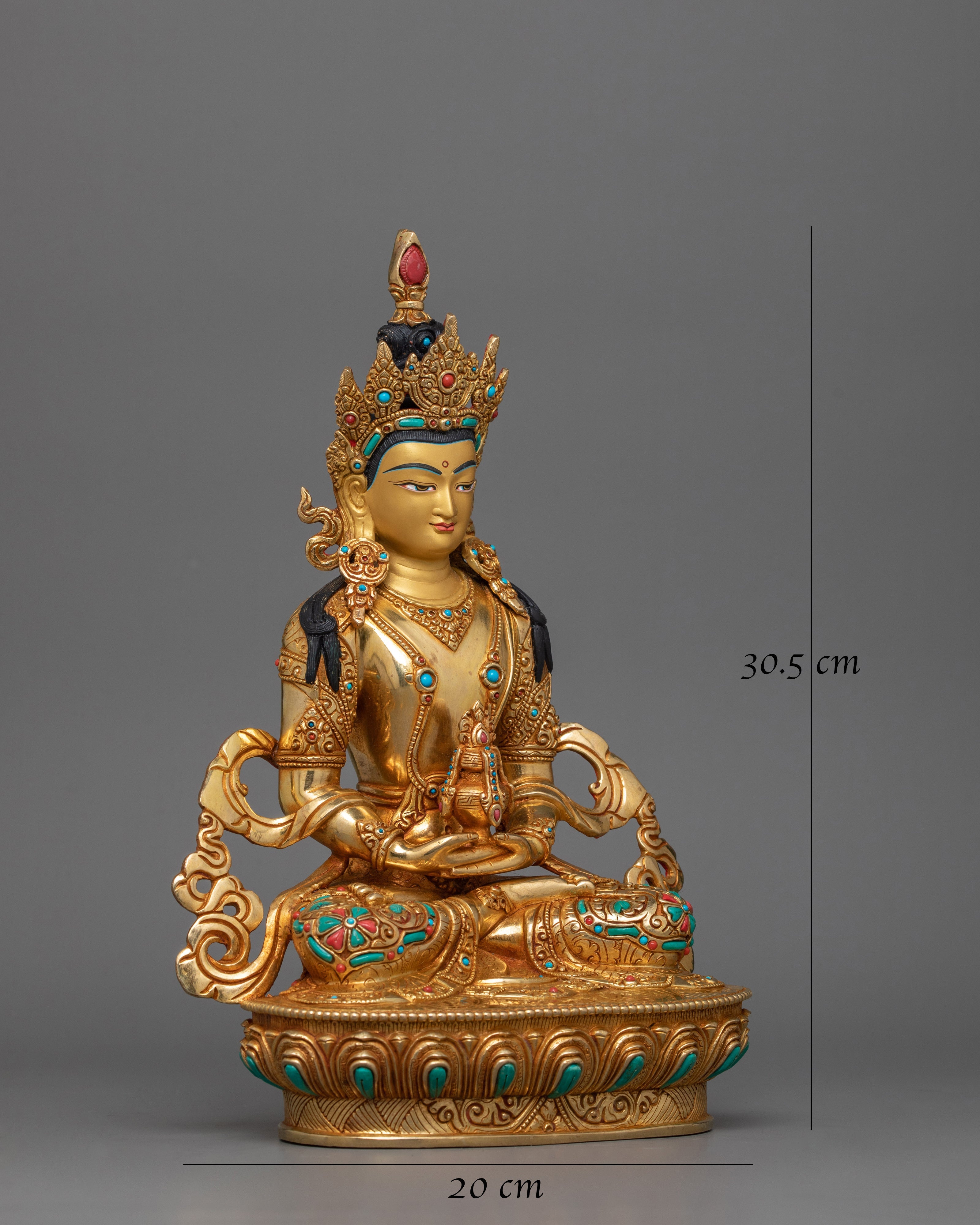 Enlightened Buddha Amitayus Statue