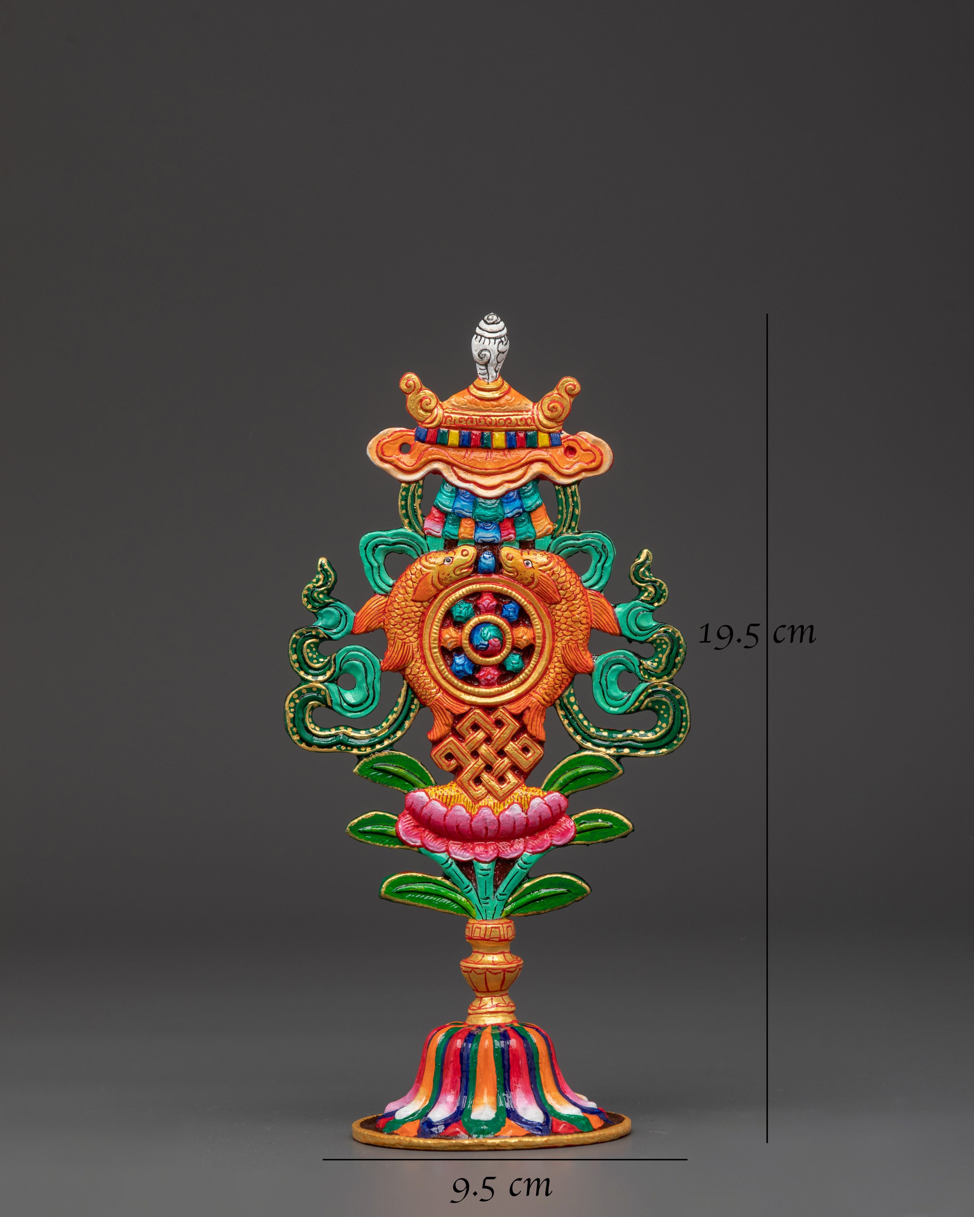 Handcrafted Tibetan Auspicious Symbol | Spiritual Ritual Item For Home Decor
