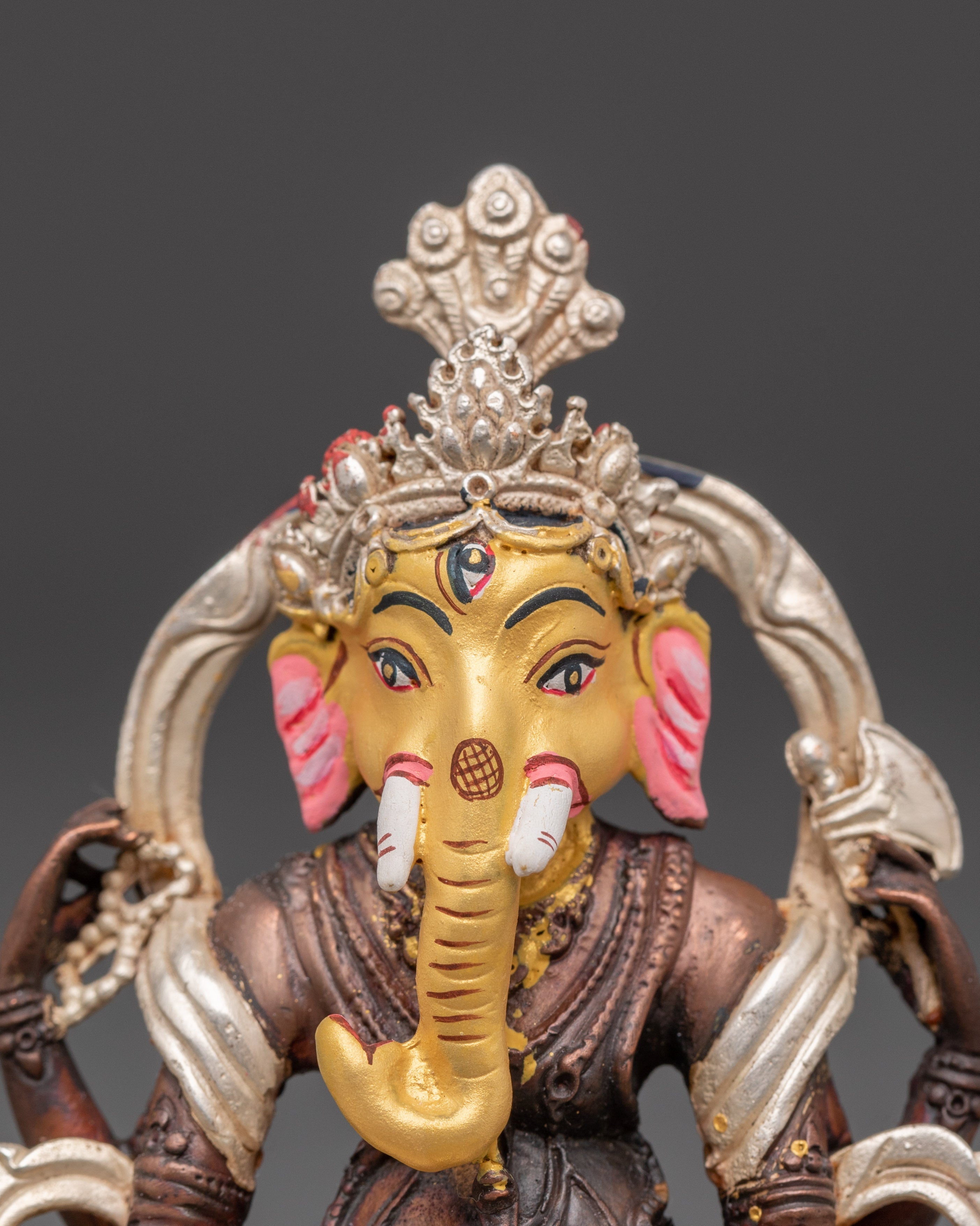 Sacred Prosperity God Ganesh Statue | Hindu Deity of Wisdom and Success