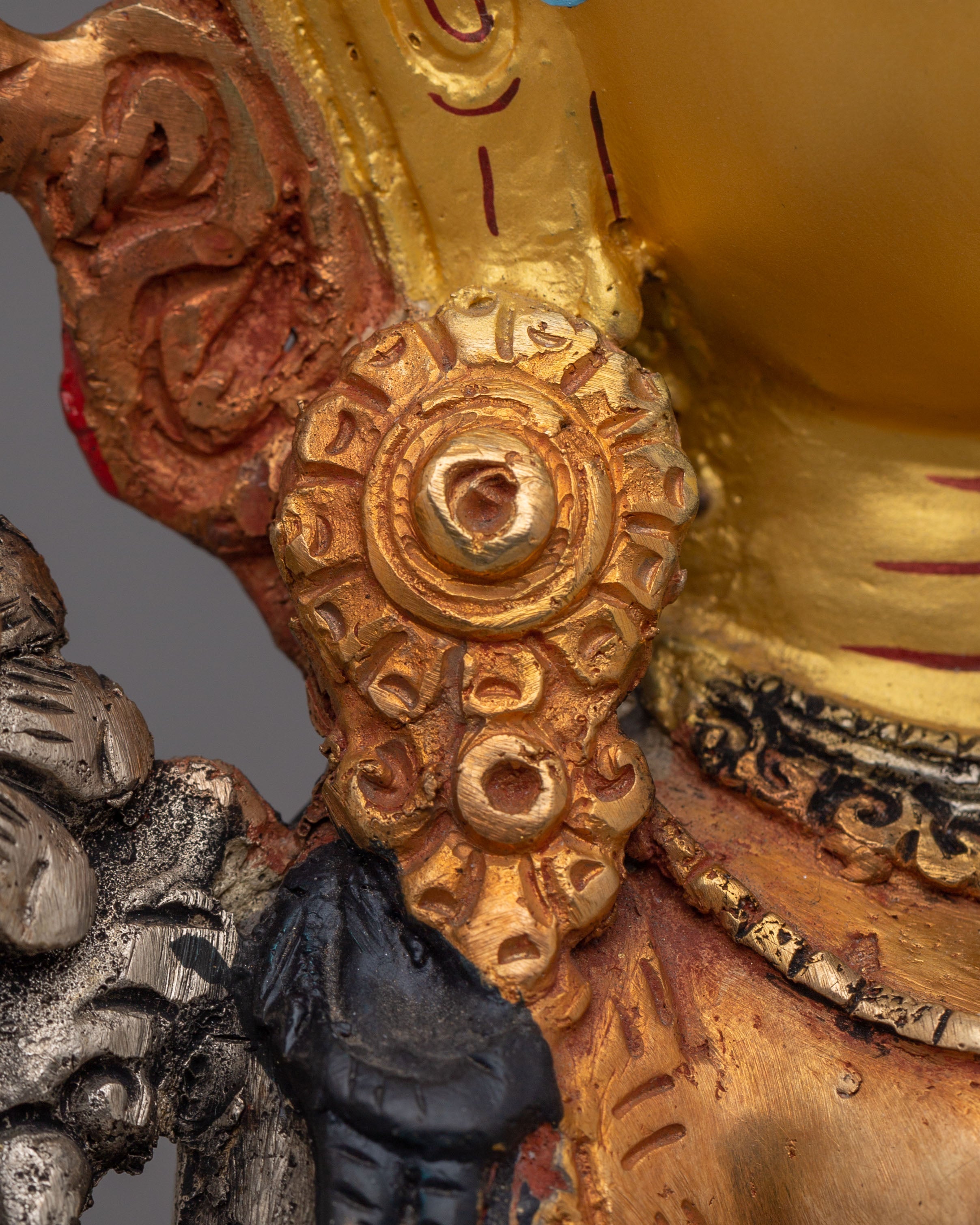 Shyama Tara Statue Of Love And Compassion | Handcrafted Copper Body Statue