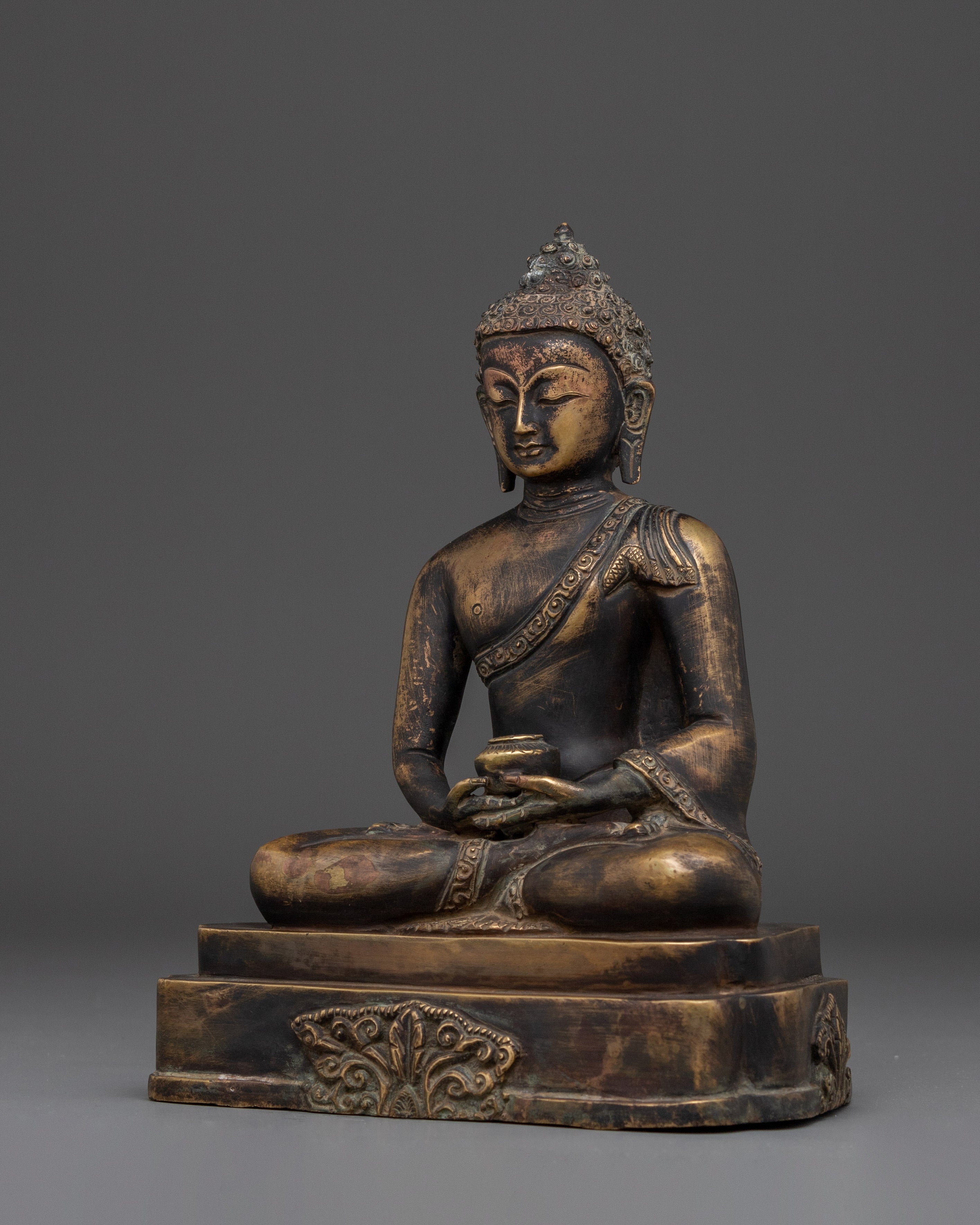 Handmade Dharmakara Amitabha Sculpture | Sacred Buddhist Art
