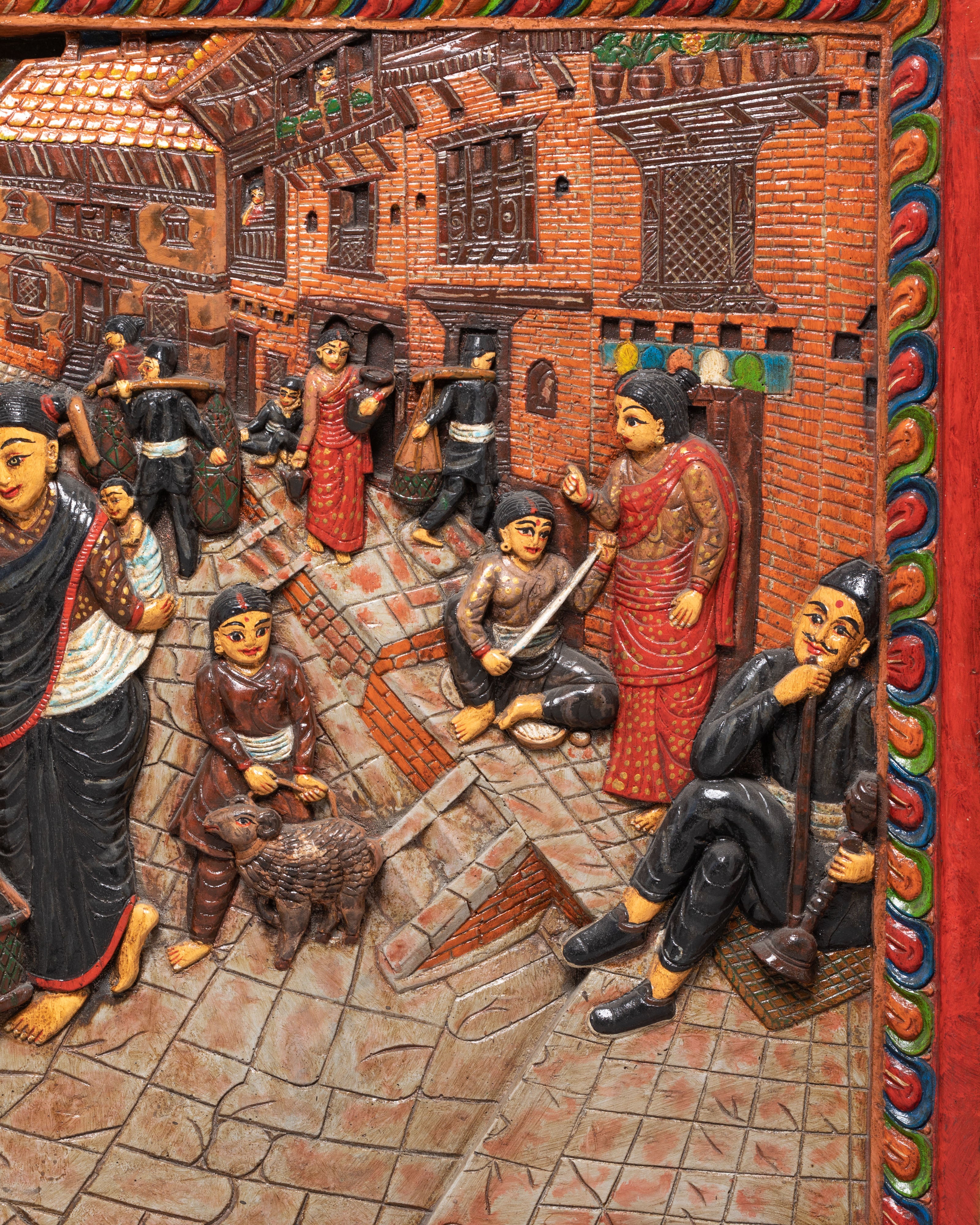 Traditional Nepali Wall Art | Hari Prasad Sharma Painting