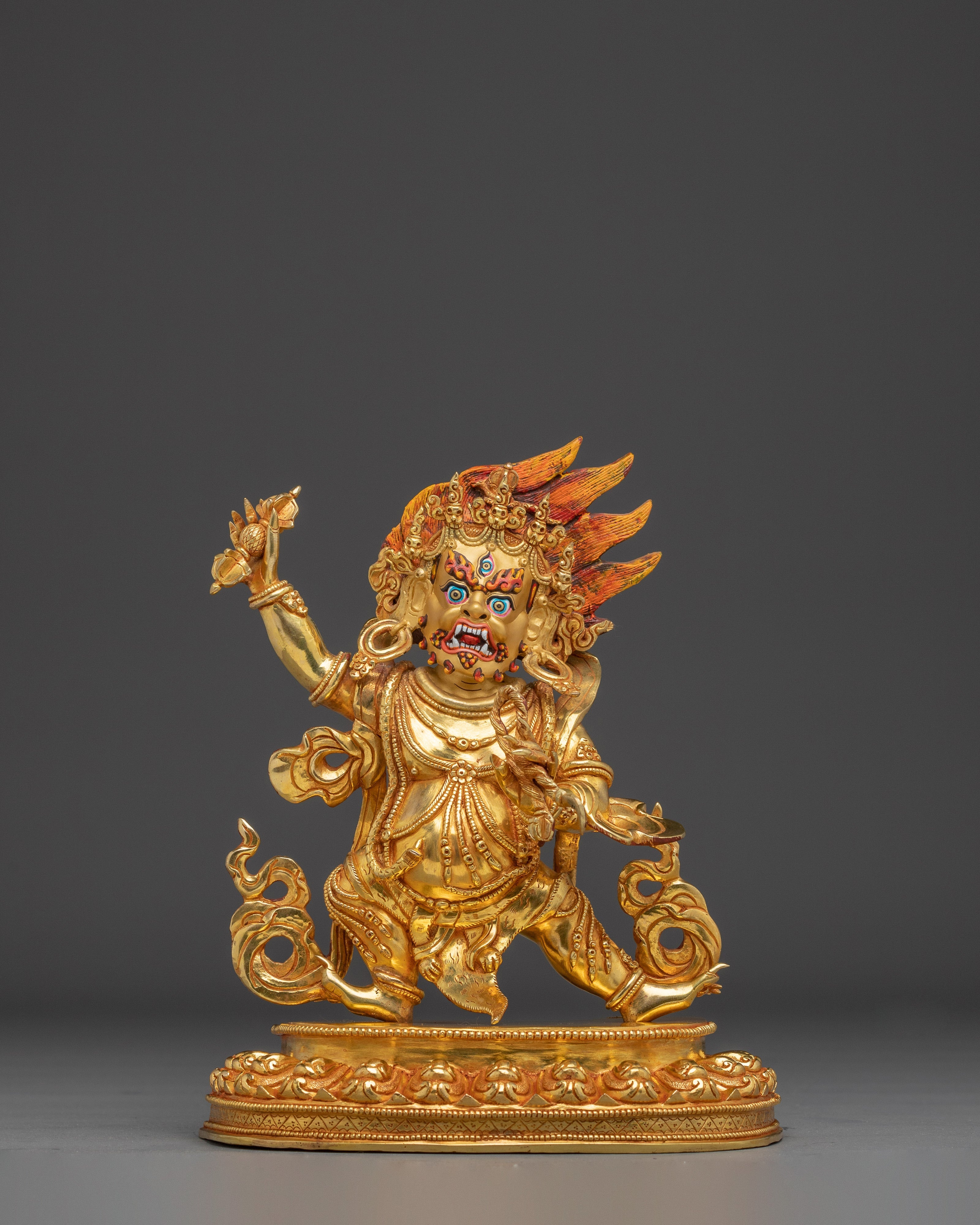 Meditation Guardian Vajrapani Statue | Spiritual strength
