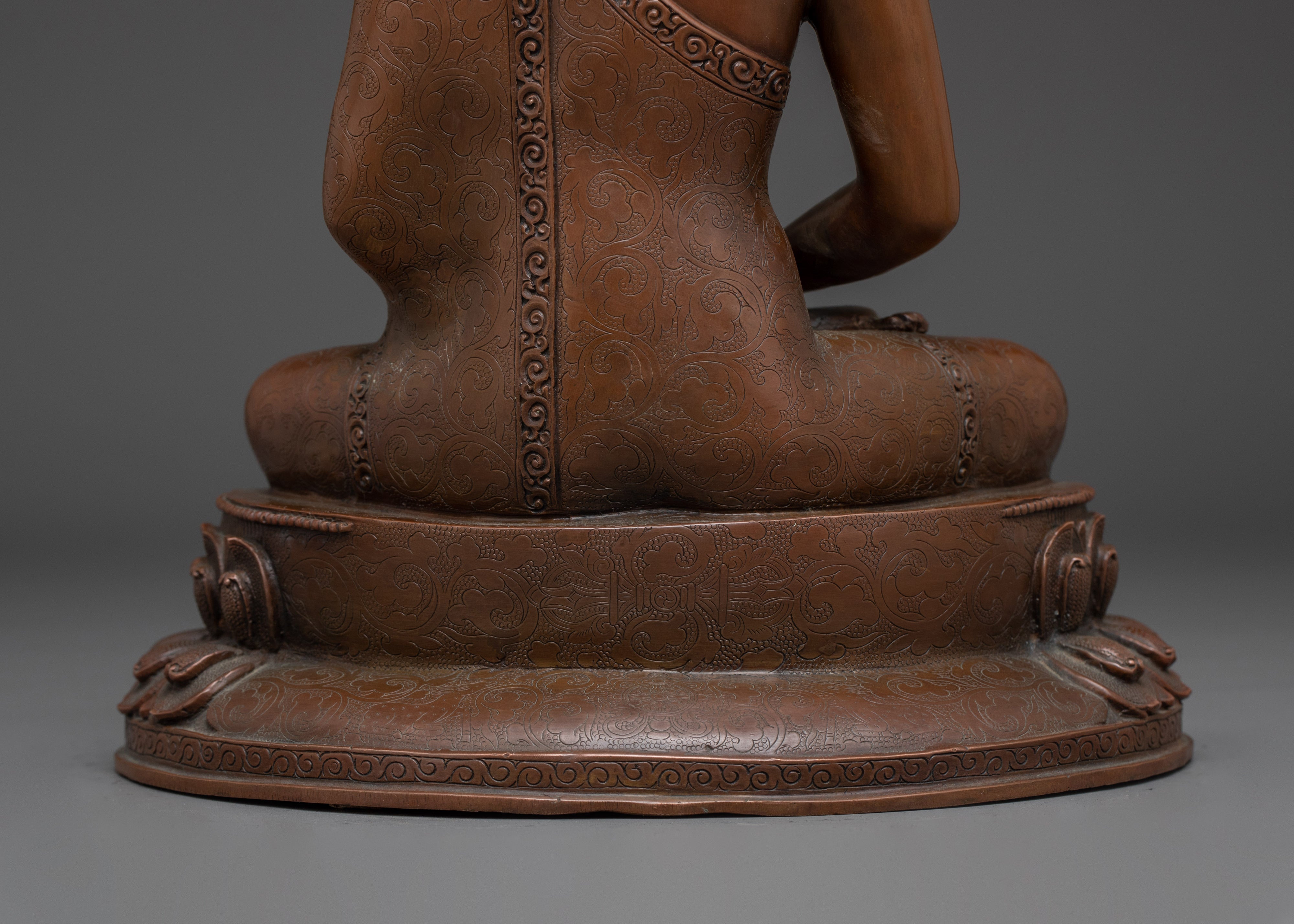 Himalayan Oxidized Amitabha Buddha Statue | Buddhist Spiritual Decor