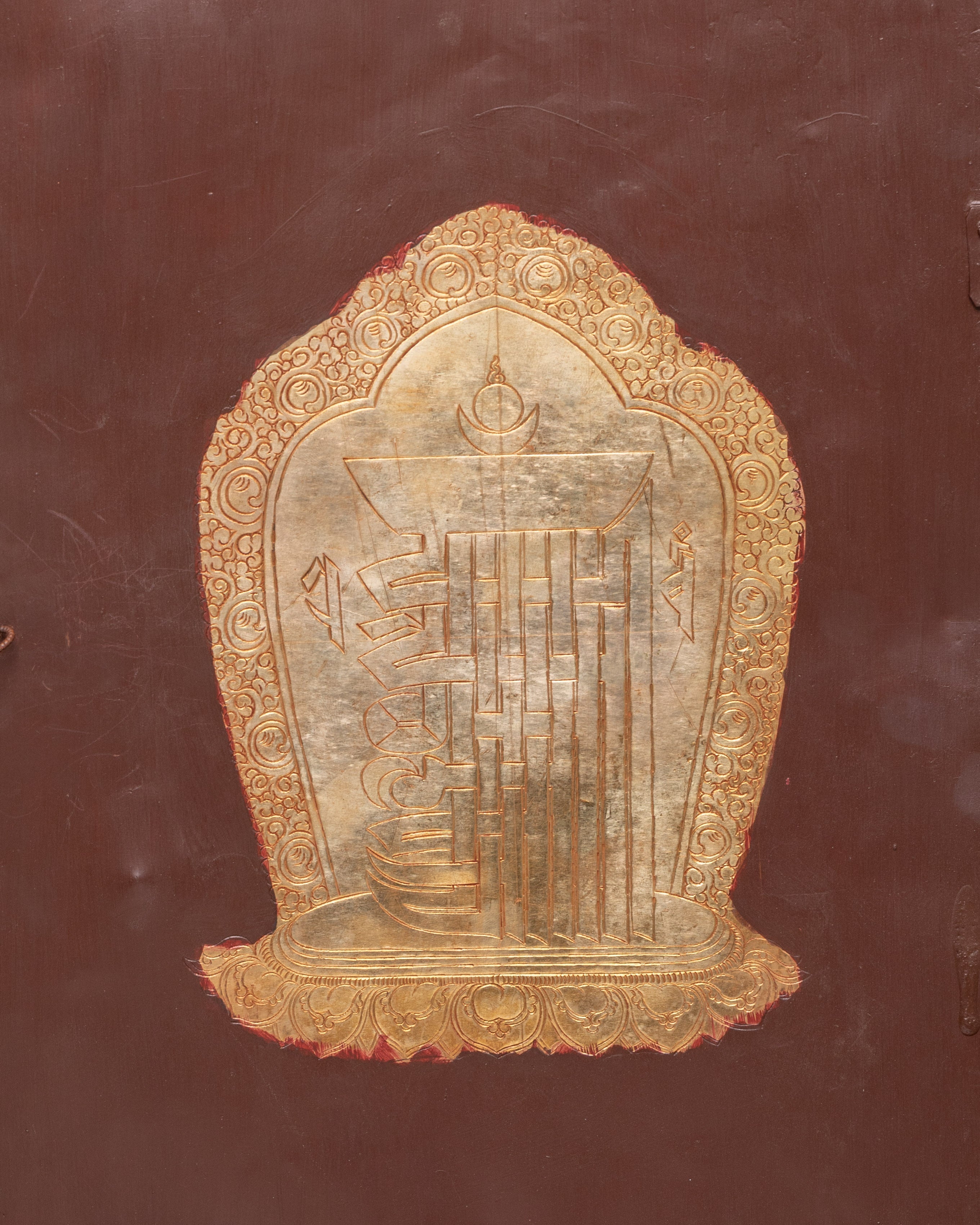 Buddhist Ghau Box with Shakyamuni Buddha |  Spiritual Protection and Meditation