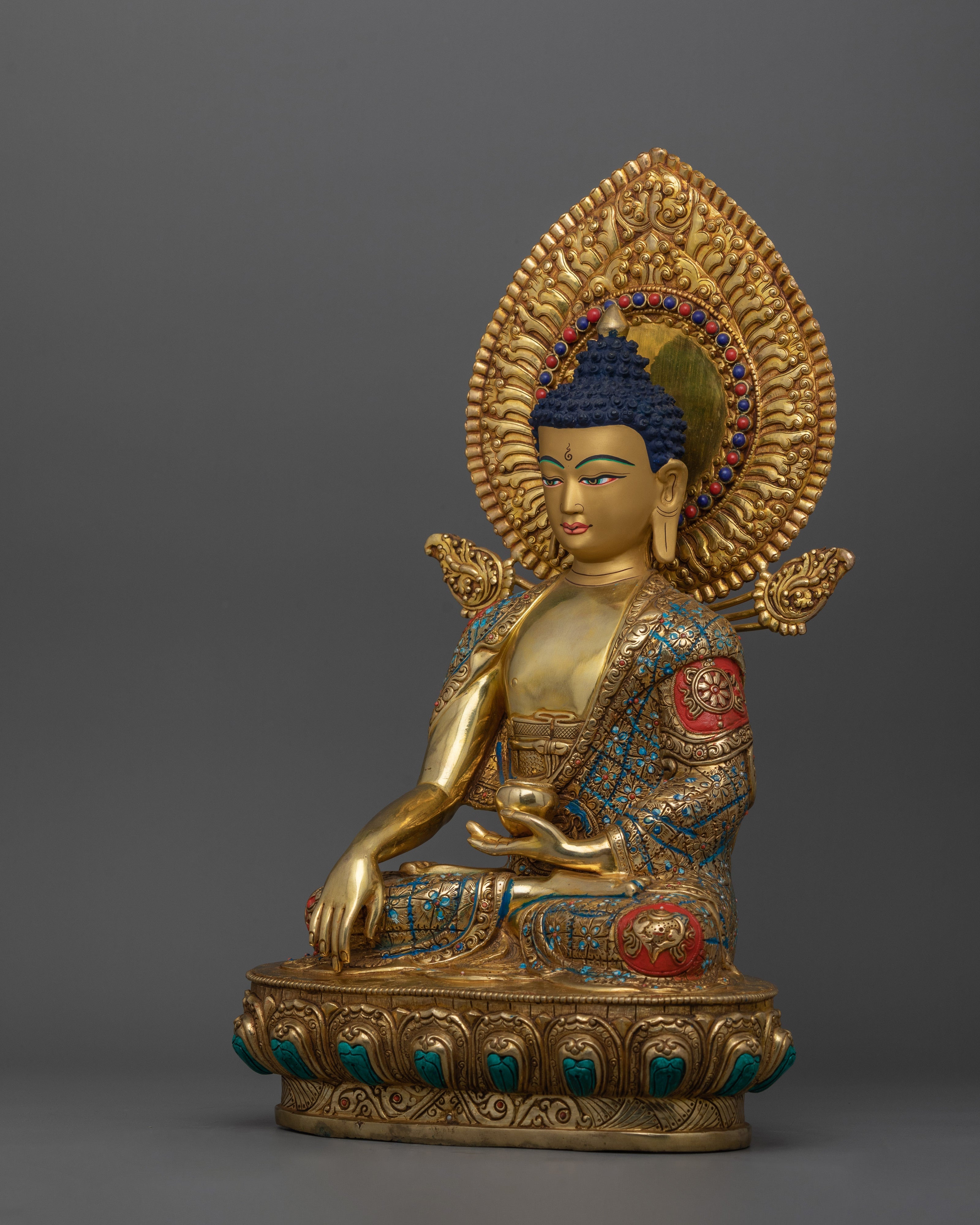 Tibetan Figurine of Shakyamuni Buddha | Embodying Peace and Wisdom